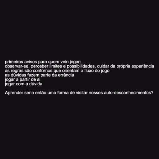 primeiros avisos par...