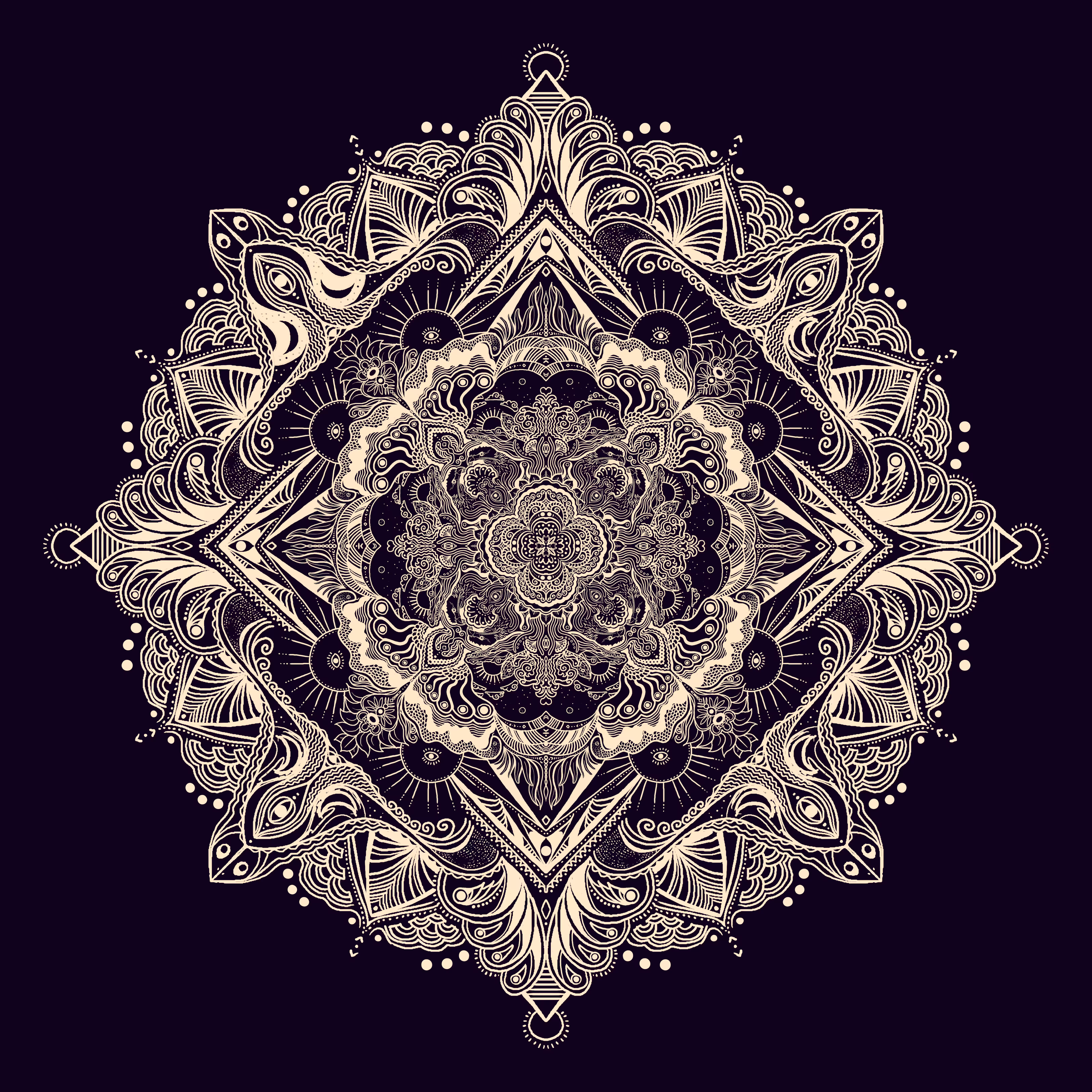 MANDALA #2 | DARK