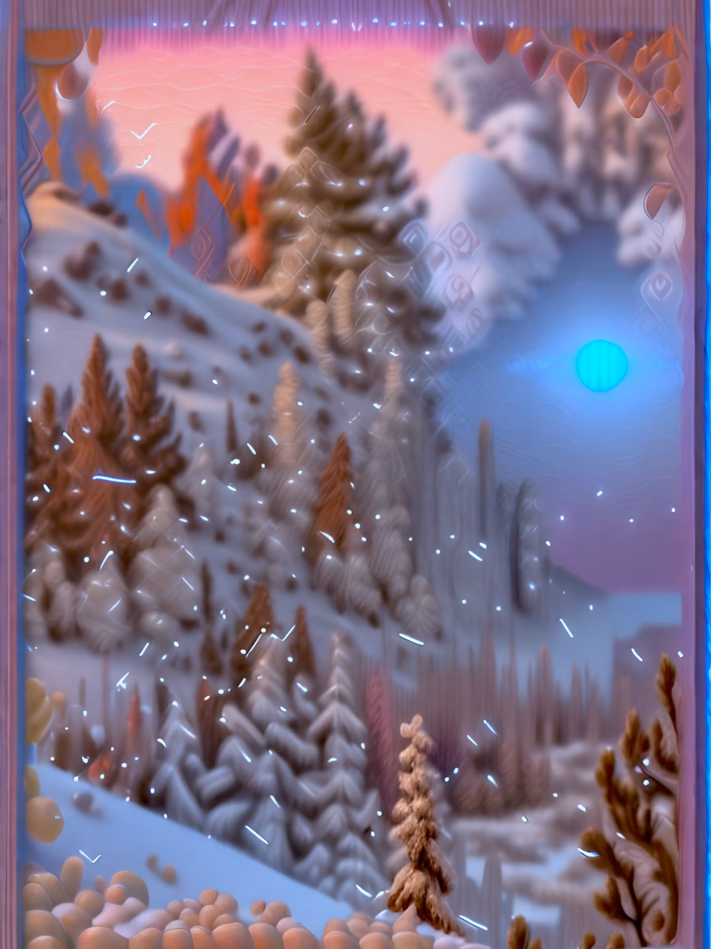 Landscape of the Four Seasons - Winter