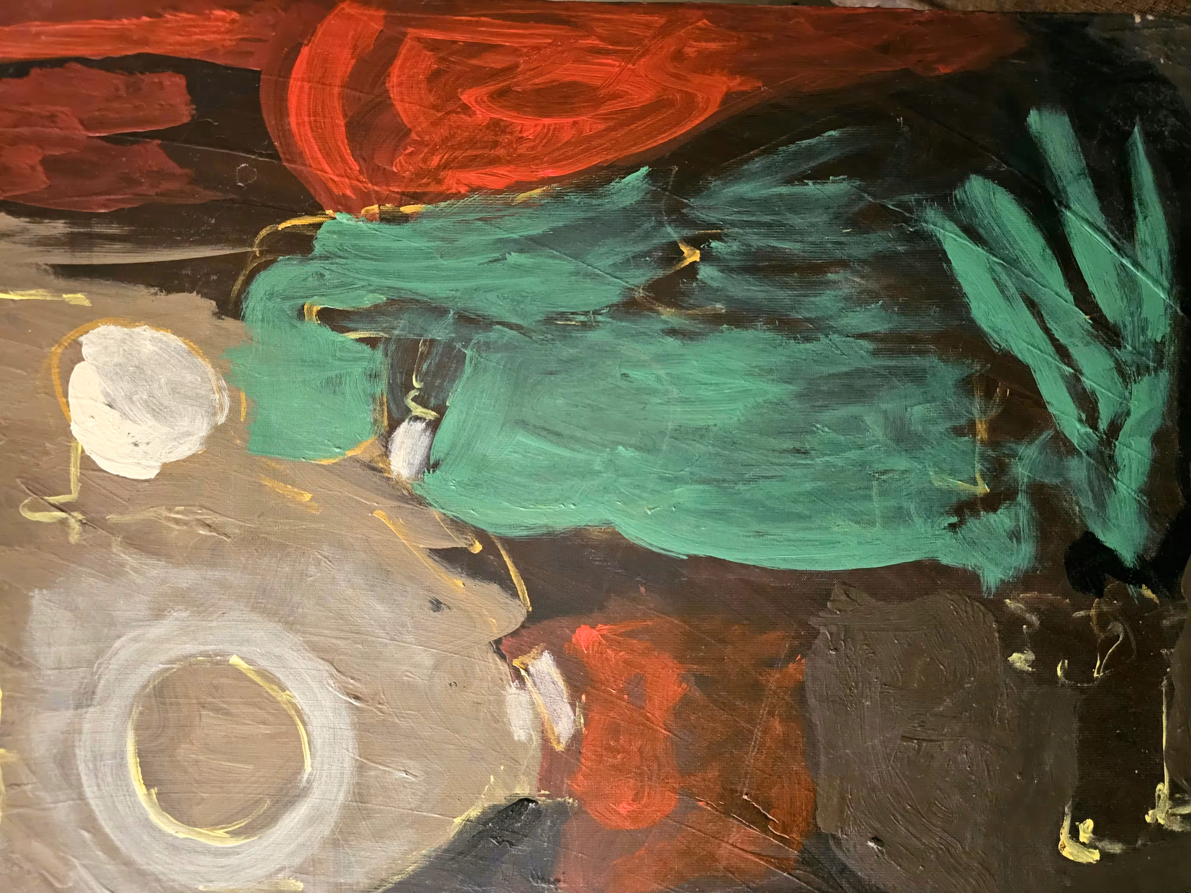 Art therapy : My Version of Arnolfini Portrait