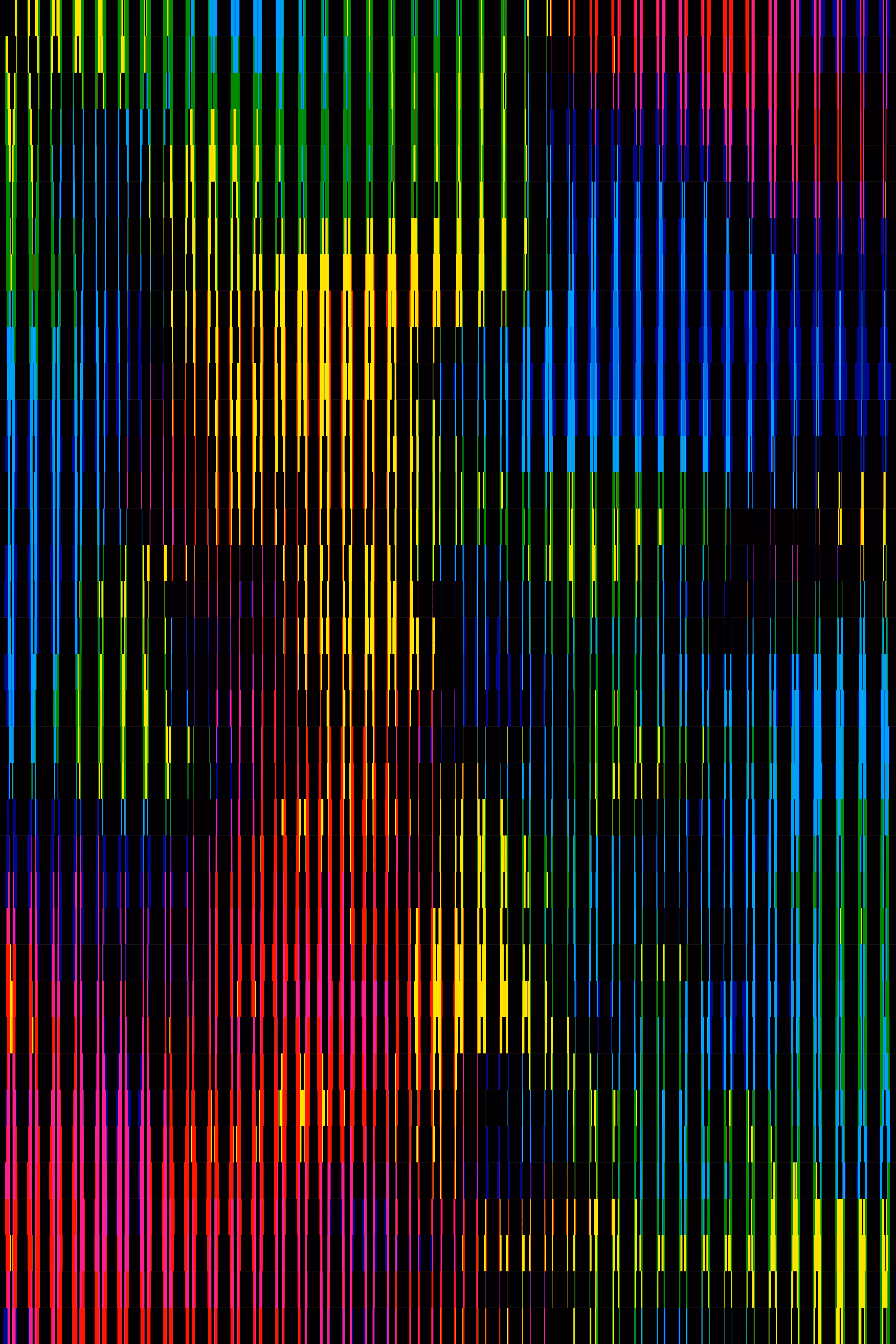 Three lines. Three Colours #1