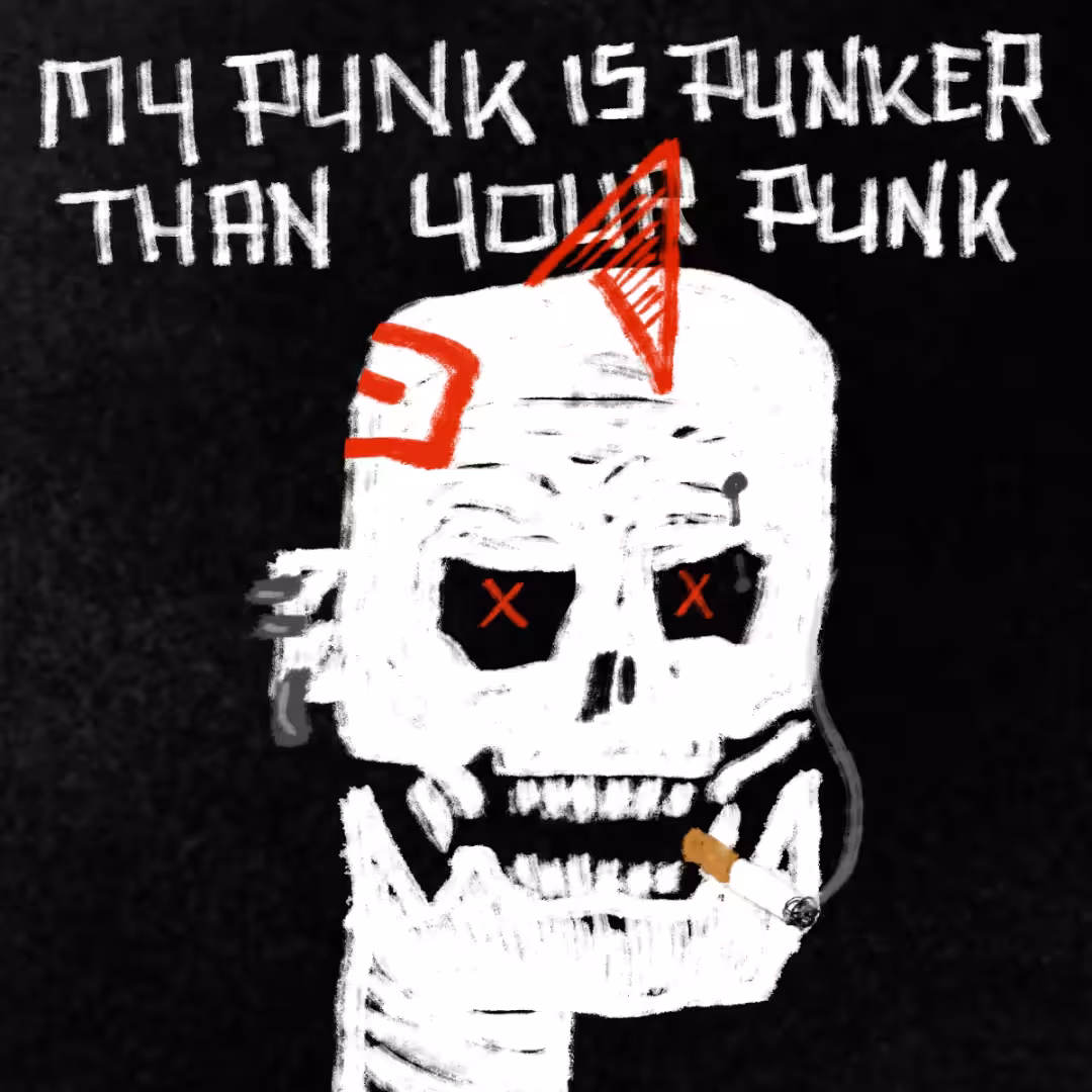 My punk is punker than your punk