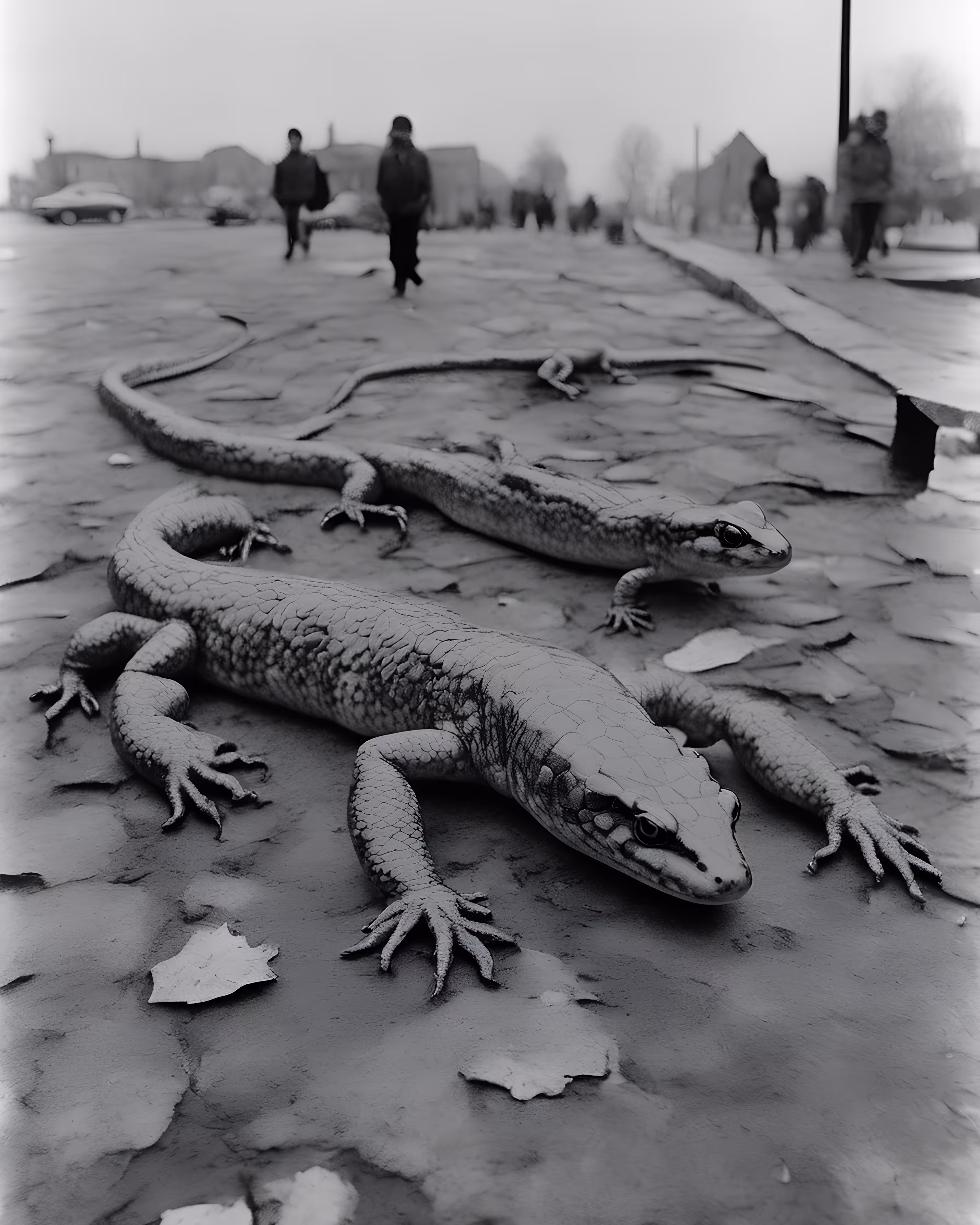 The Salamander: Image Generated by di Giovanni's English Translation