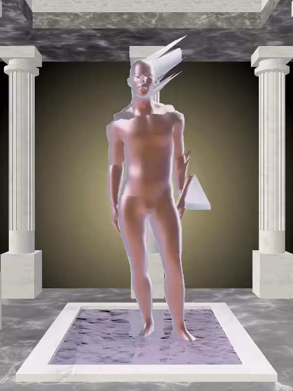 HeavenComputer: The Plotting Rosy Shimmer Man #2049