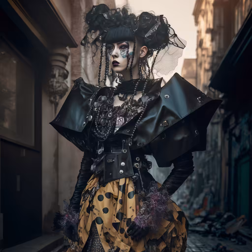 Cyberpunk Gutter Witch