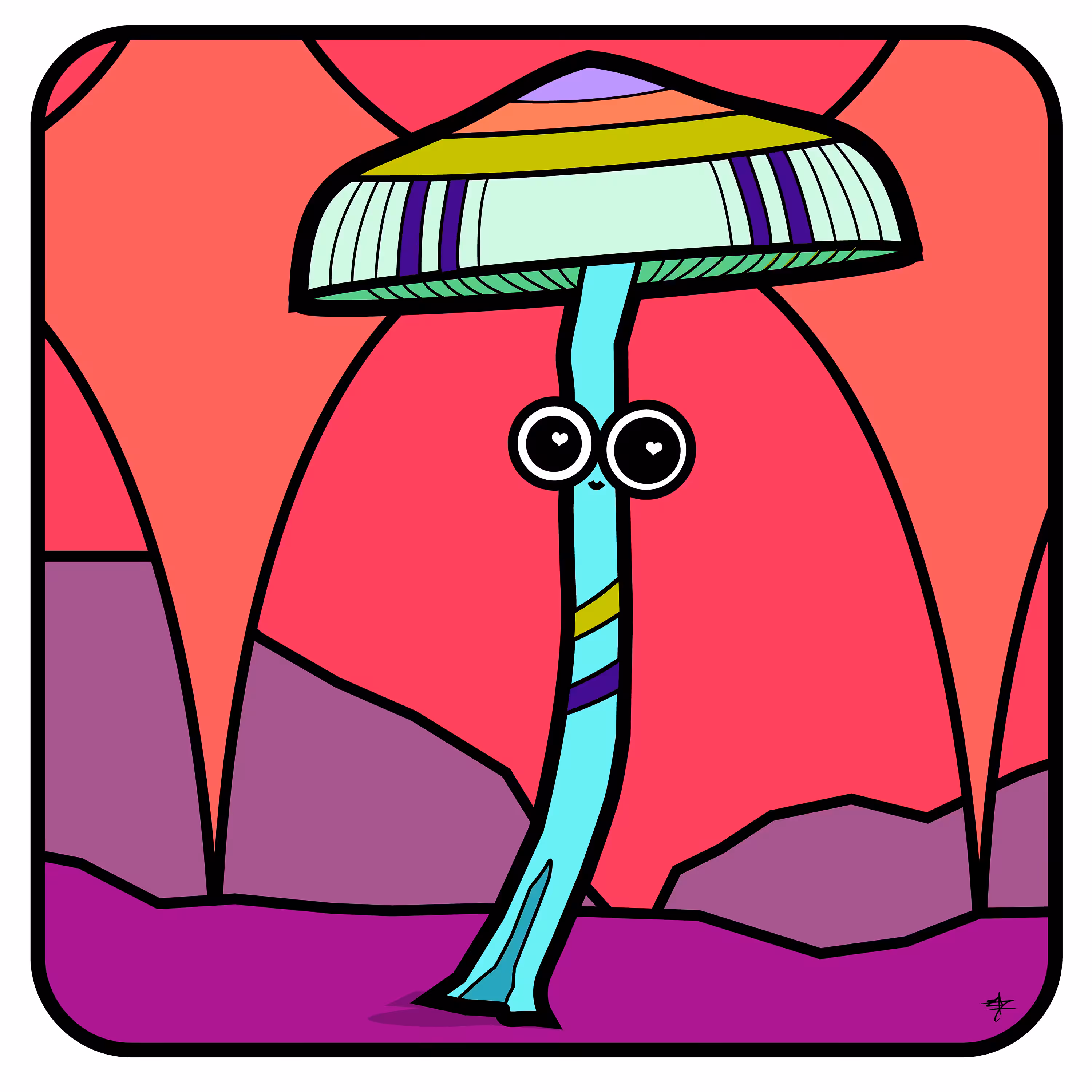 olive47: The Mushroom People 005