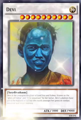 Devi trading card 