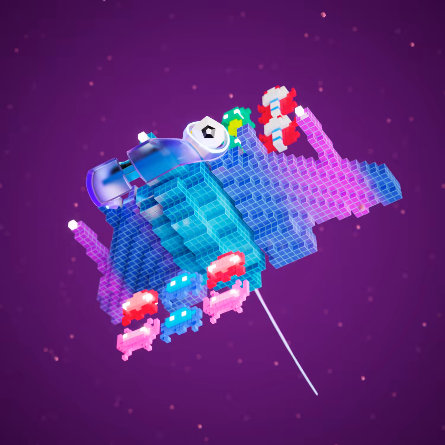 MANTA 80s GALAXY VOXEL