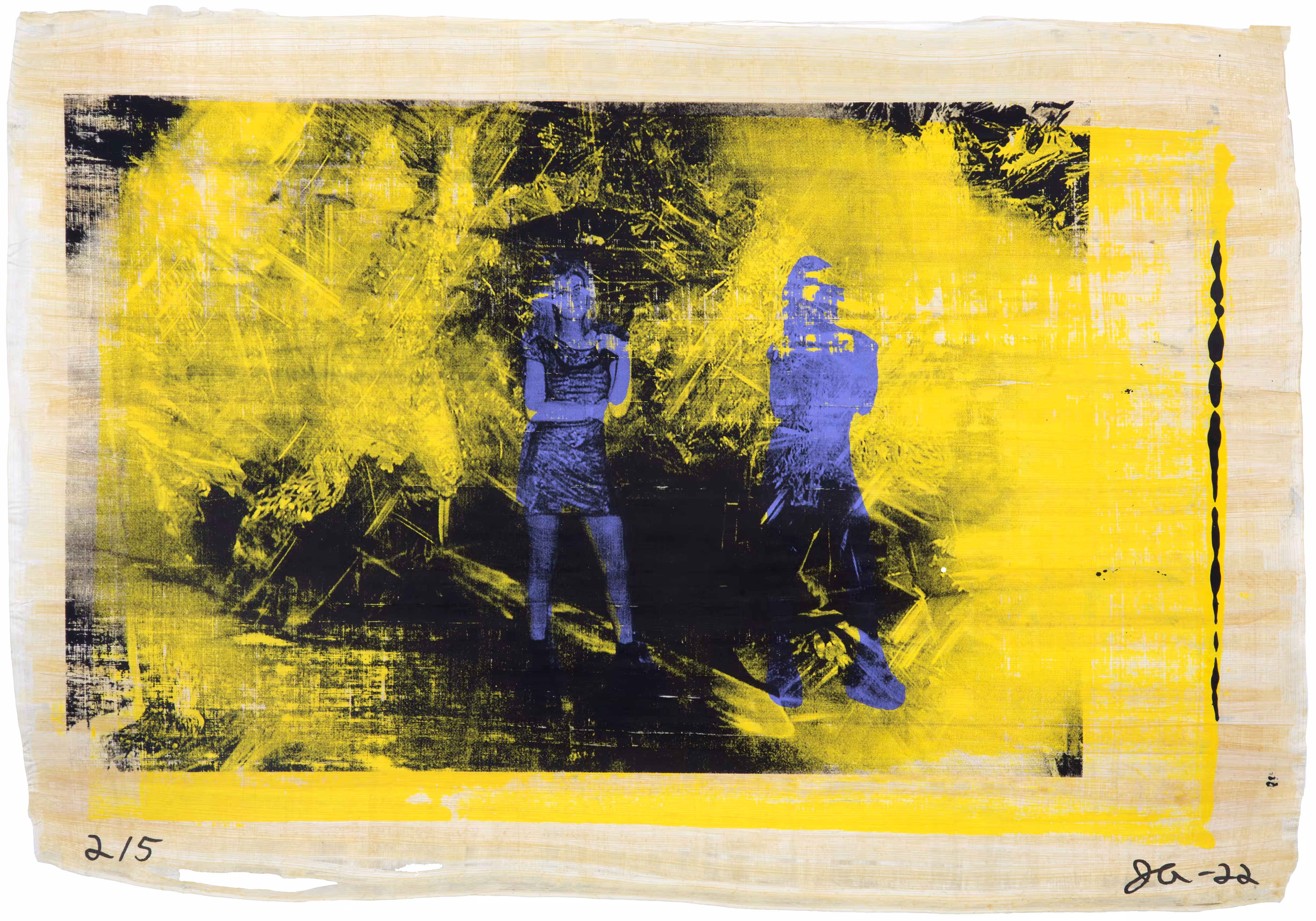Smoke and Mirrors - Physical Tarot Scrolls: Justin Aversano - Page of Cups - Physical Tarot Scroll - 2/5