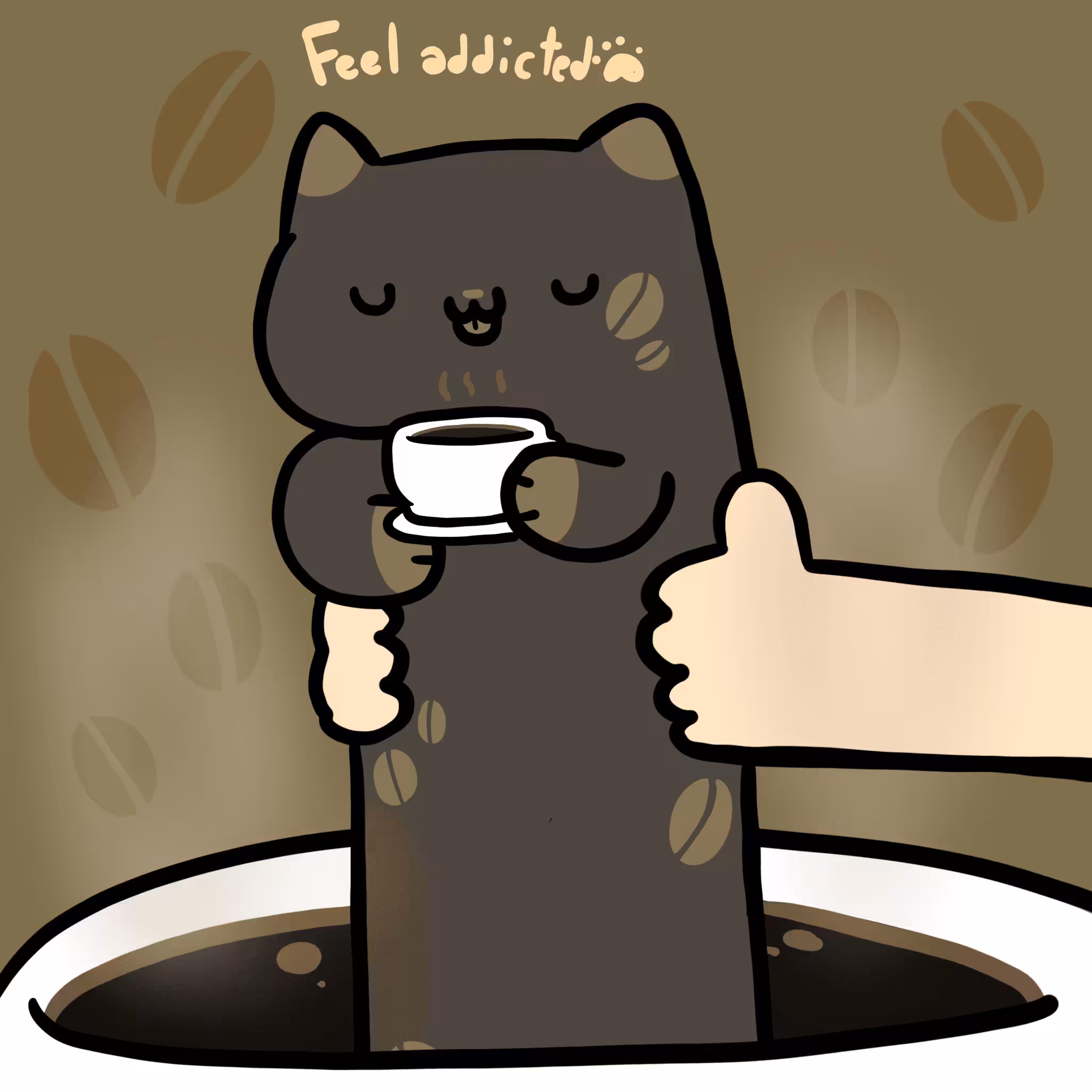 Long Long coffee  Cat #0180