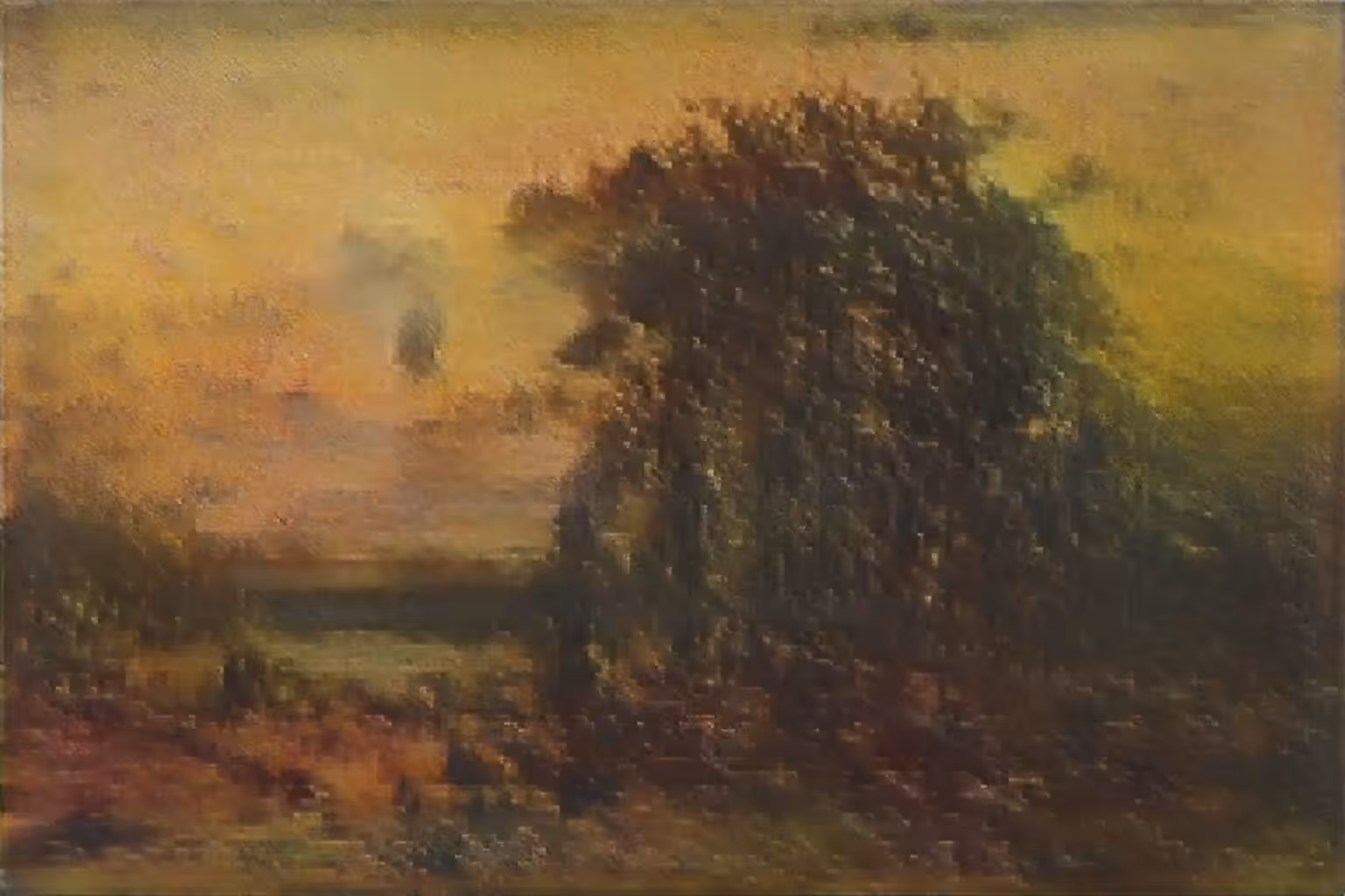 The Great Tree at Nightfall