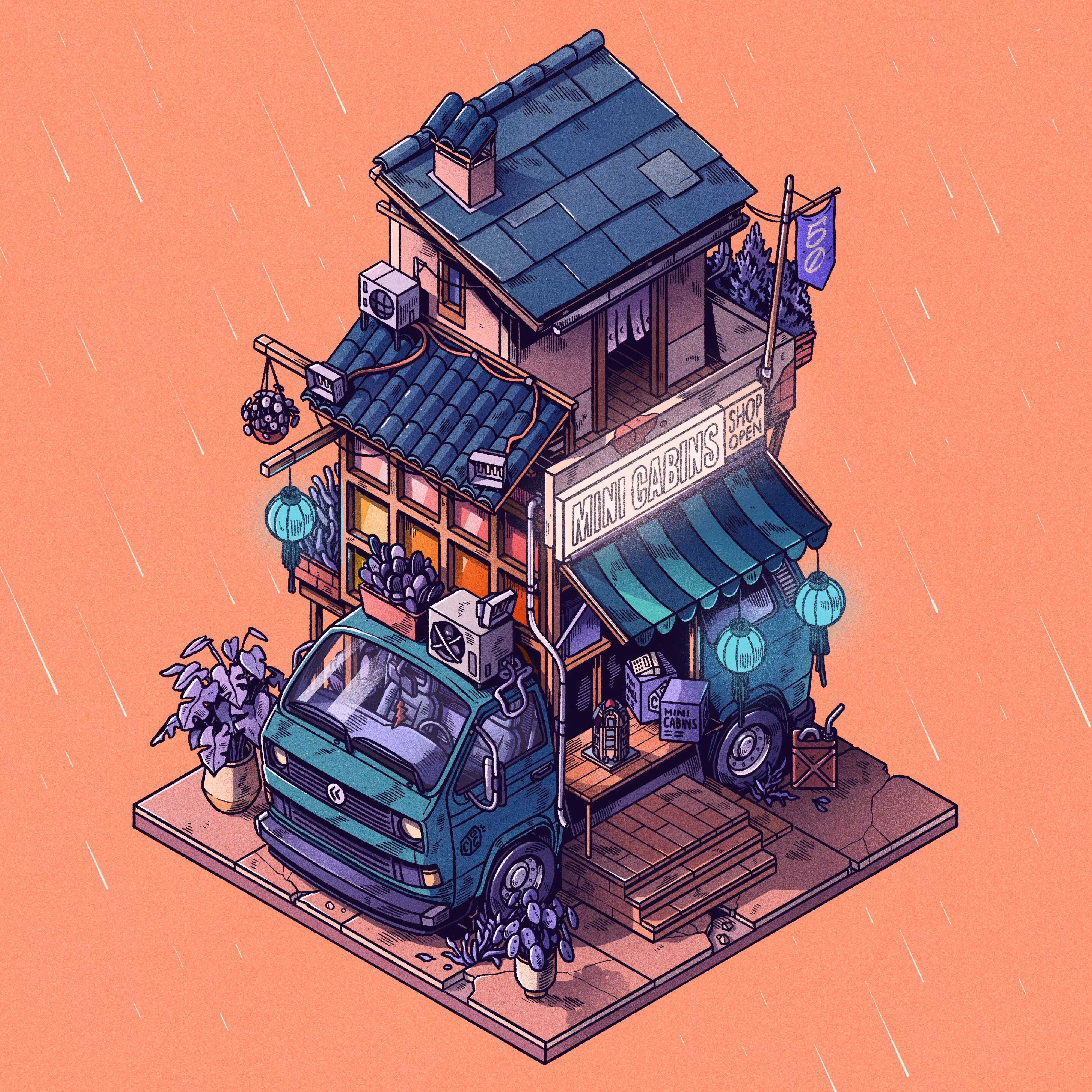 Curious Cabins #50: Caravan #431