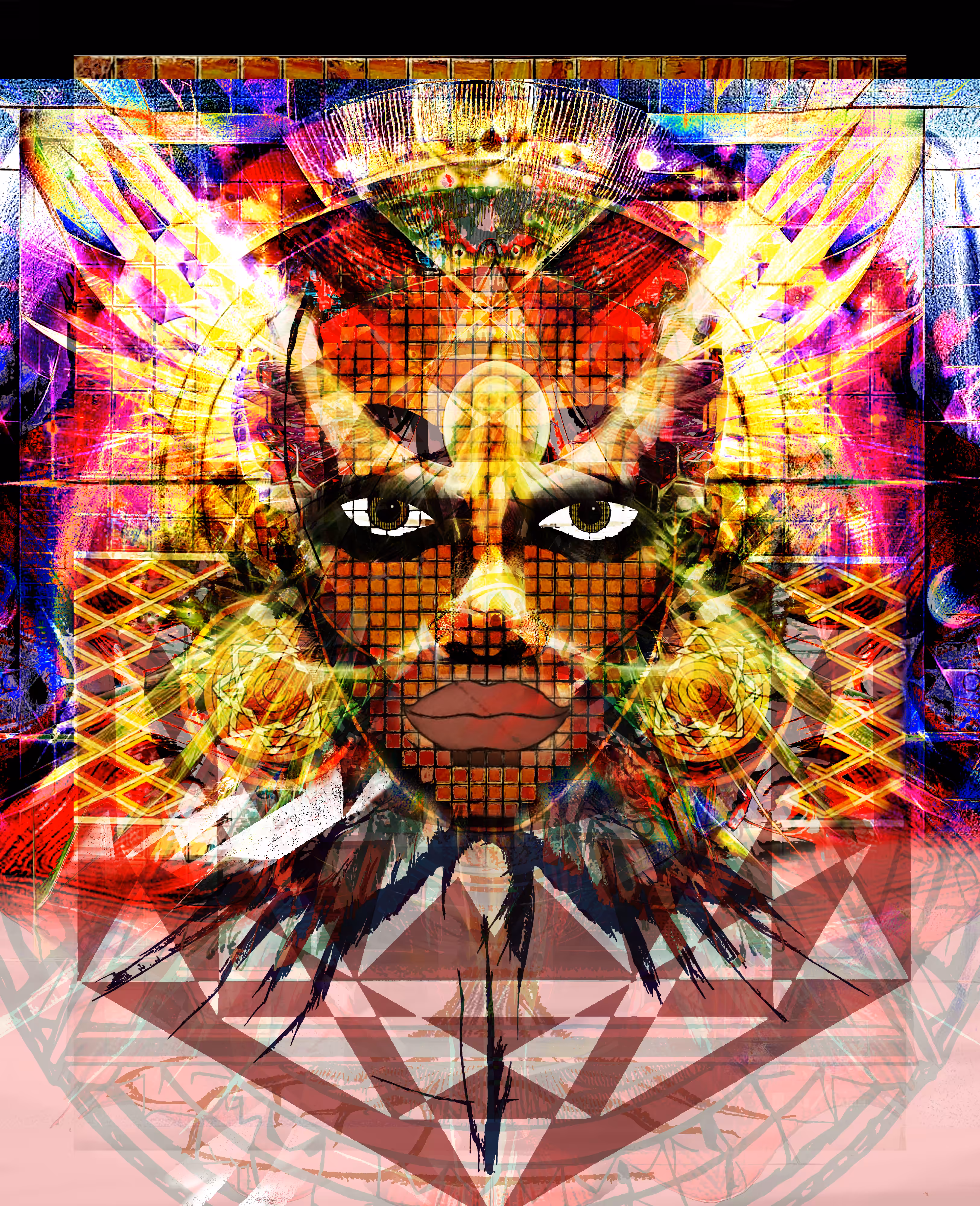 Geometric Mosaic Magic.