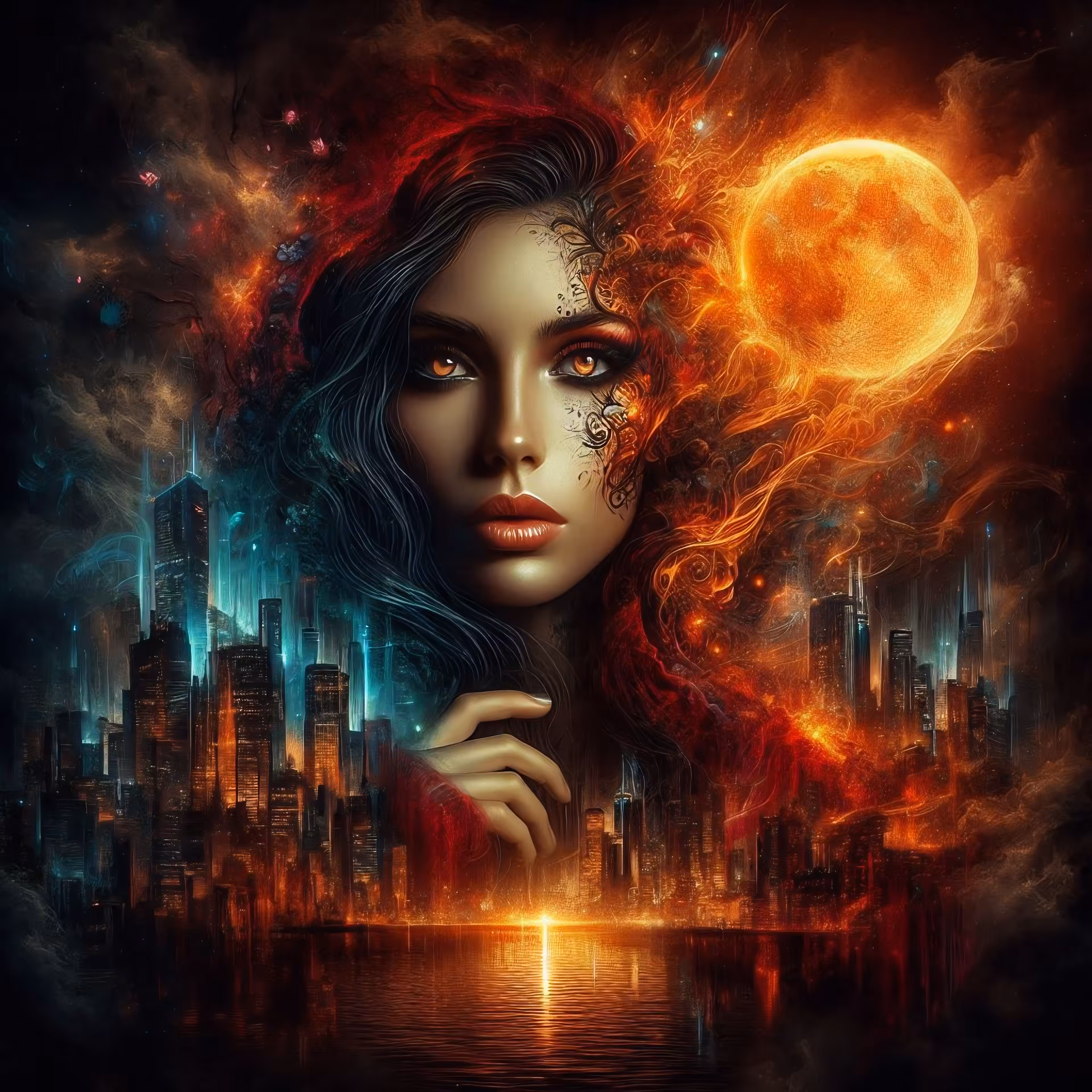 City fire