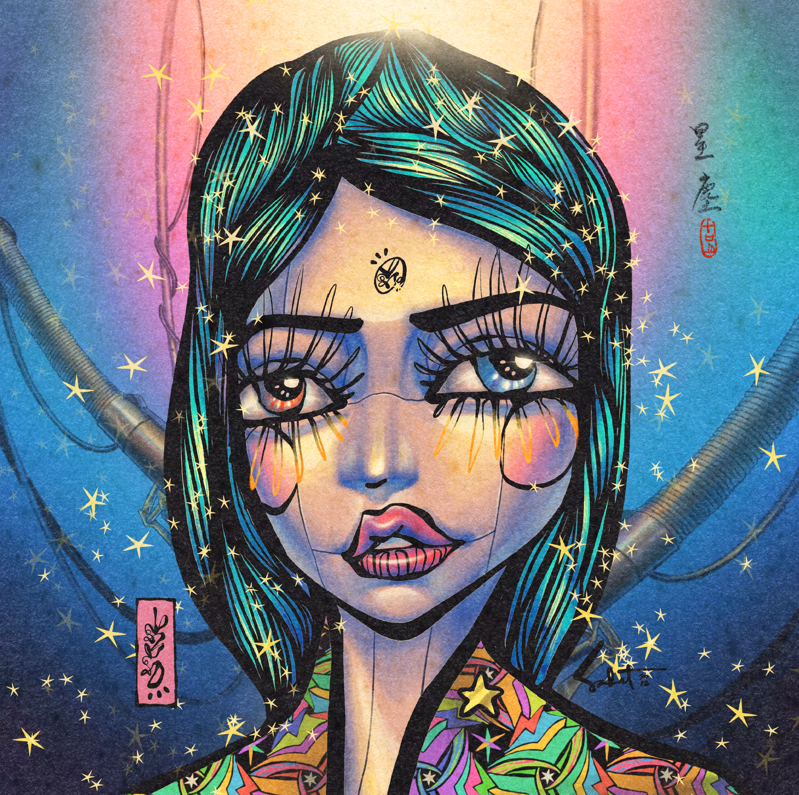 Star Dust 2022 INBETWEENCOSMOS X STARGIRL by SABET