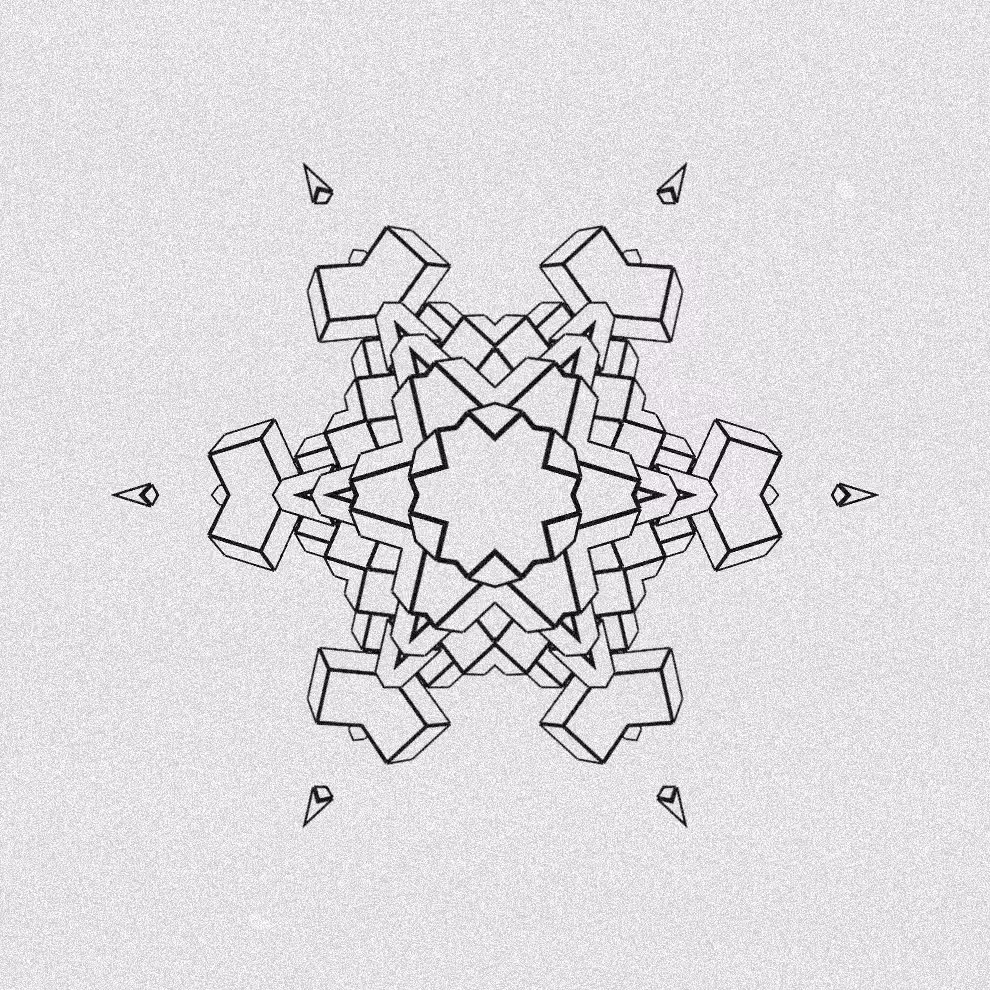 Monochrome Kaleido #244