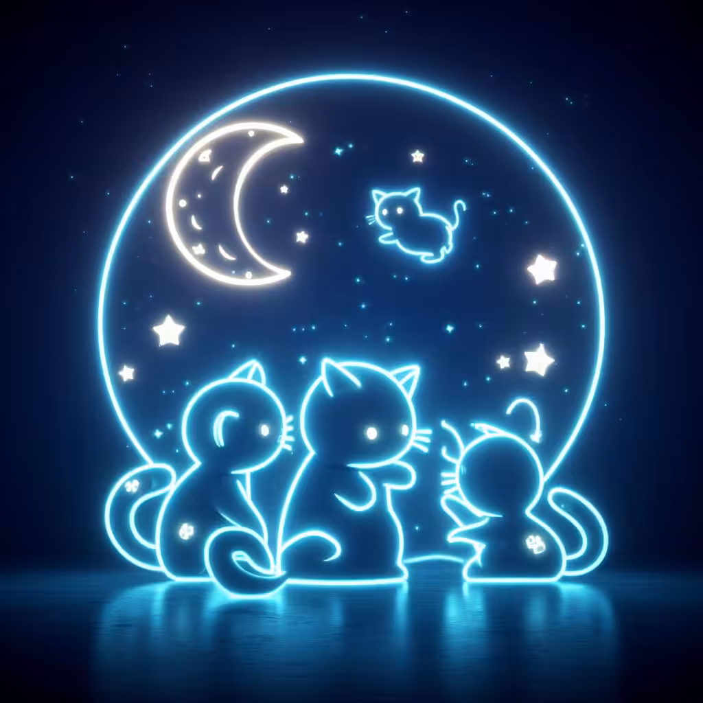 Neon Kitten #7