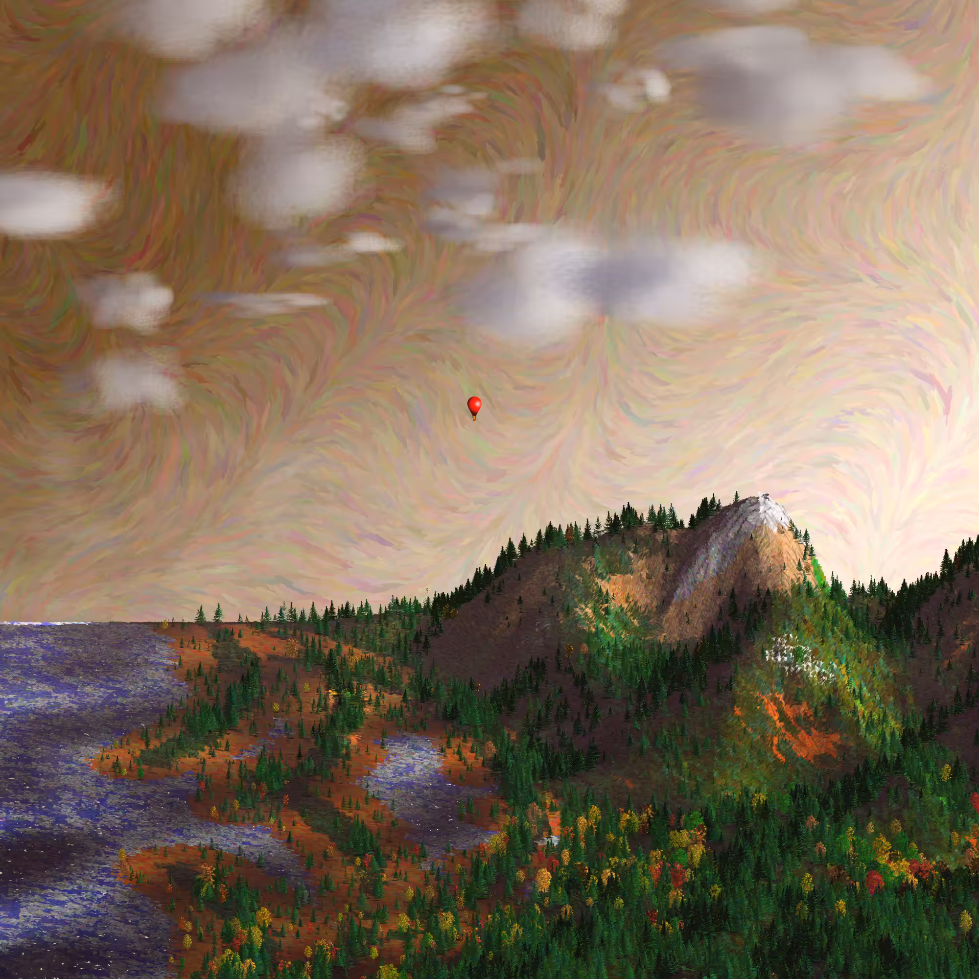 Expedition, on the coast, WIP 20241008