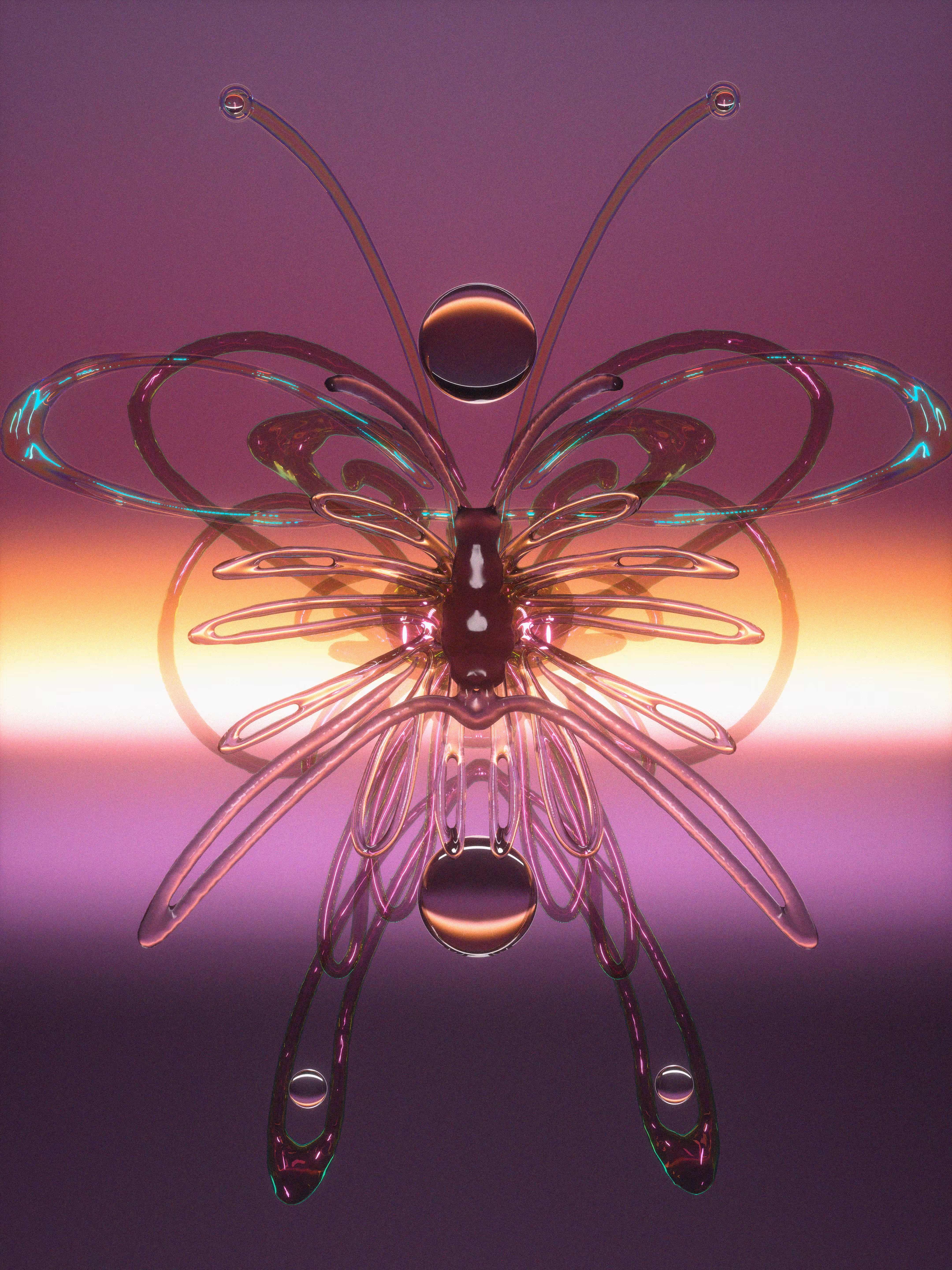 🦋 VR Sculpture 03 ⛓️ Waiting For Spring