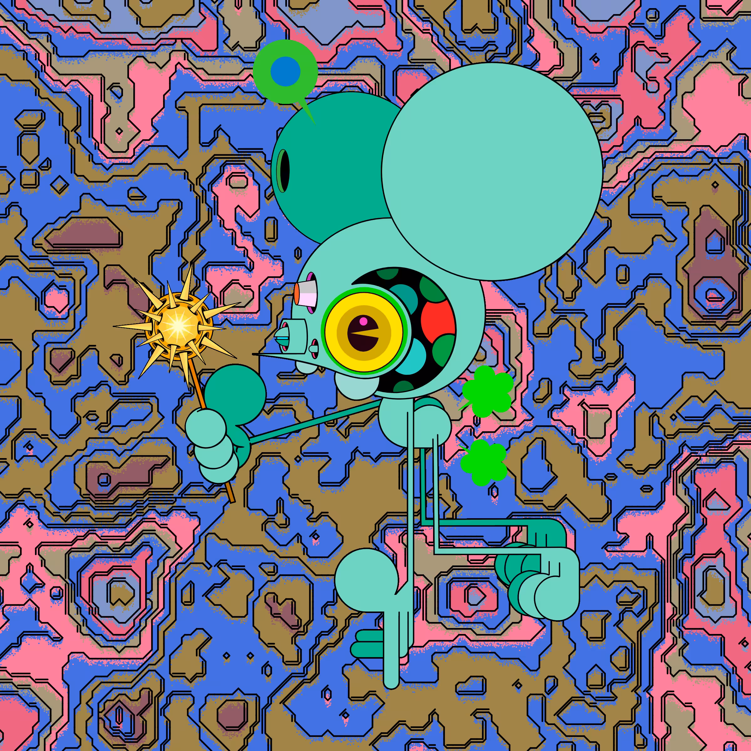 Neogen Space Monkeys #1489