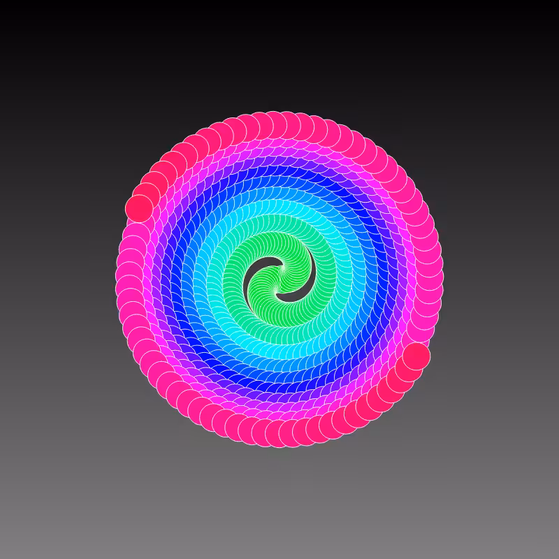 RAINBOW FLOWERS #32