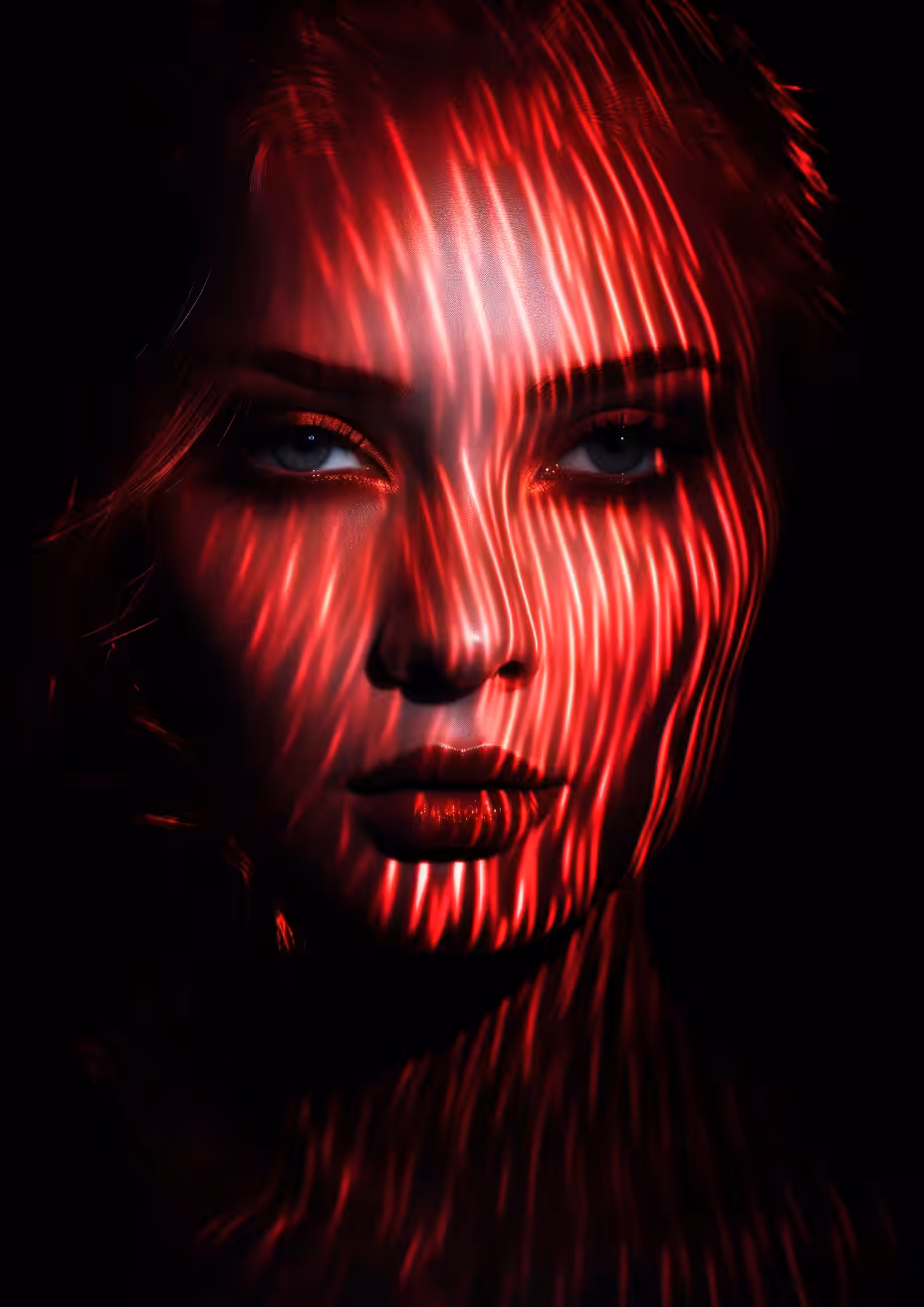 Beauty in a cage