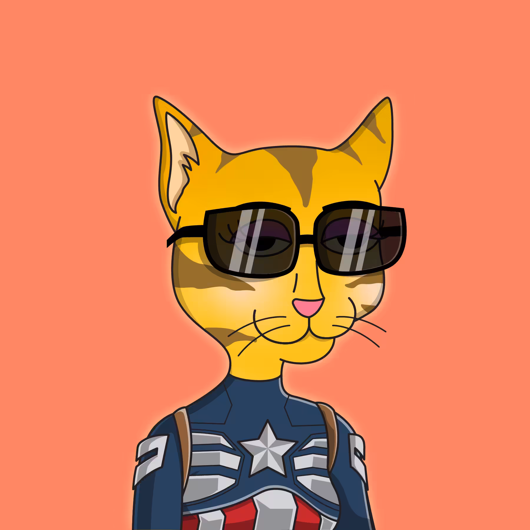 Girl Cat #590