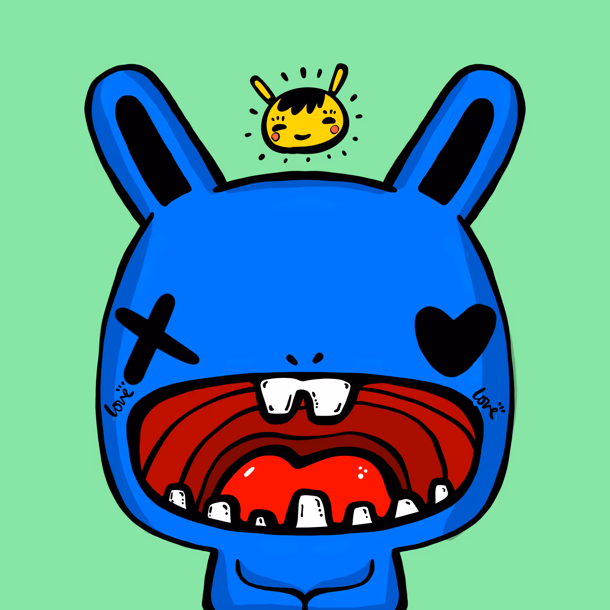 TOKYO PUNKS | BAD BUNNIES: TKP BAD BUNNY #0399