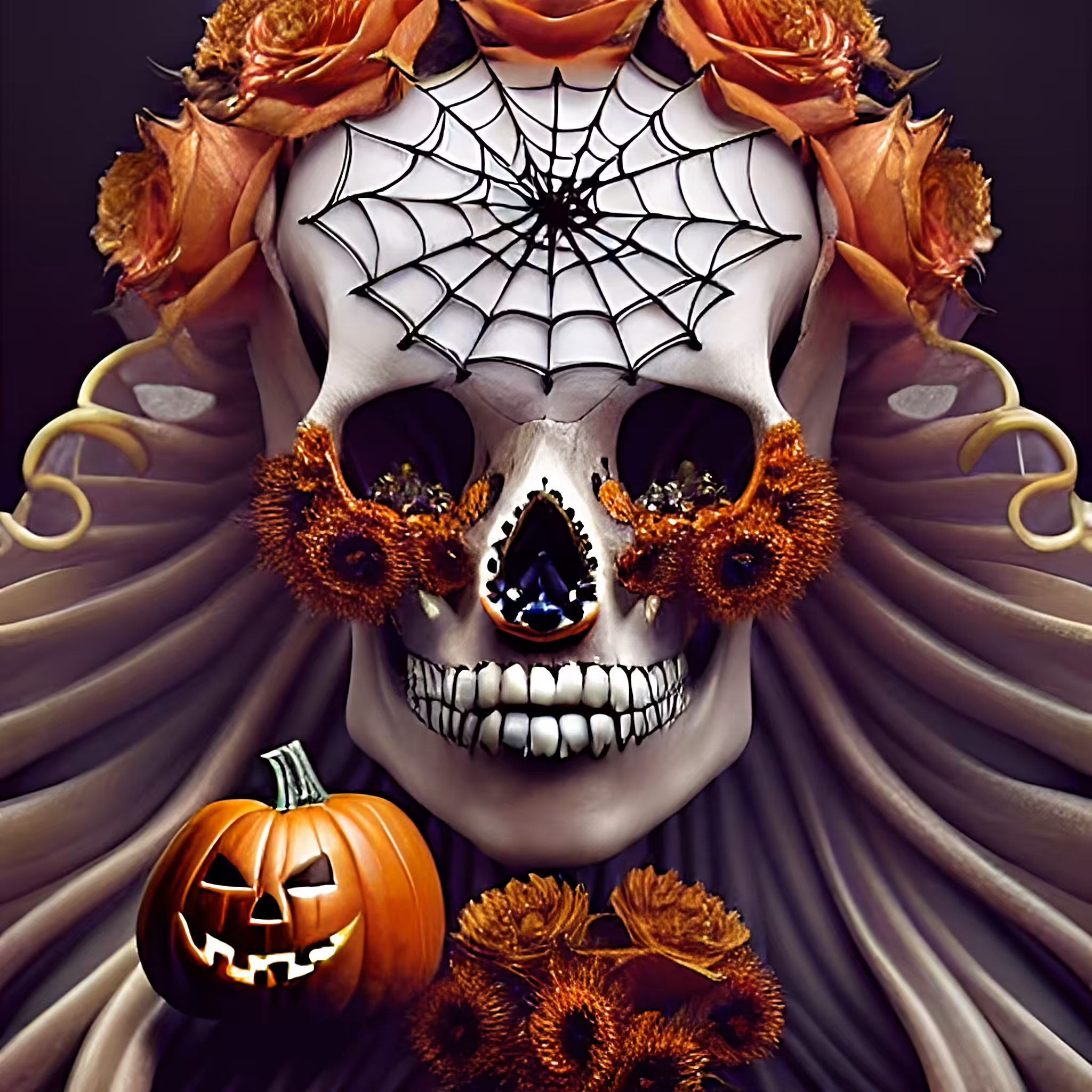 HALLOWEEN SKULL #12