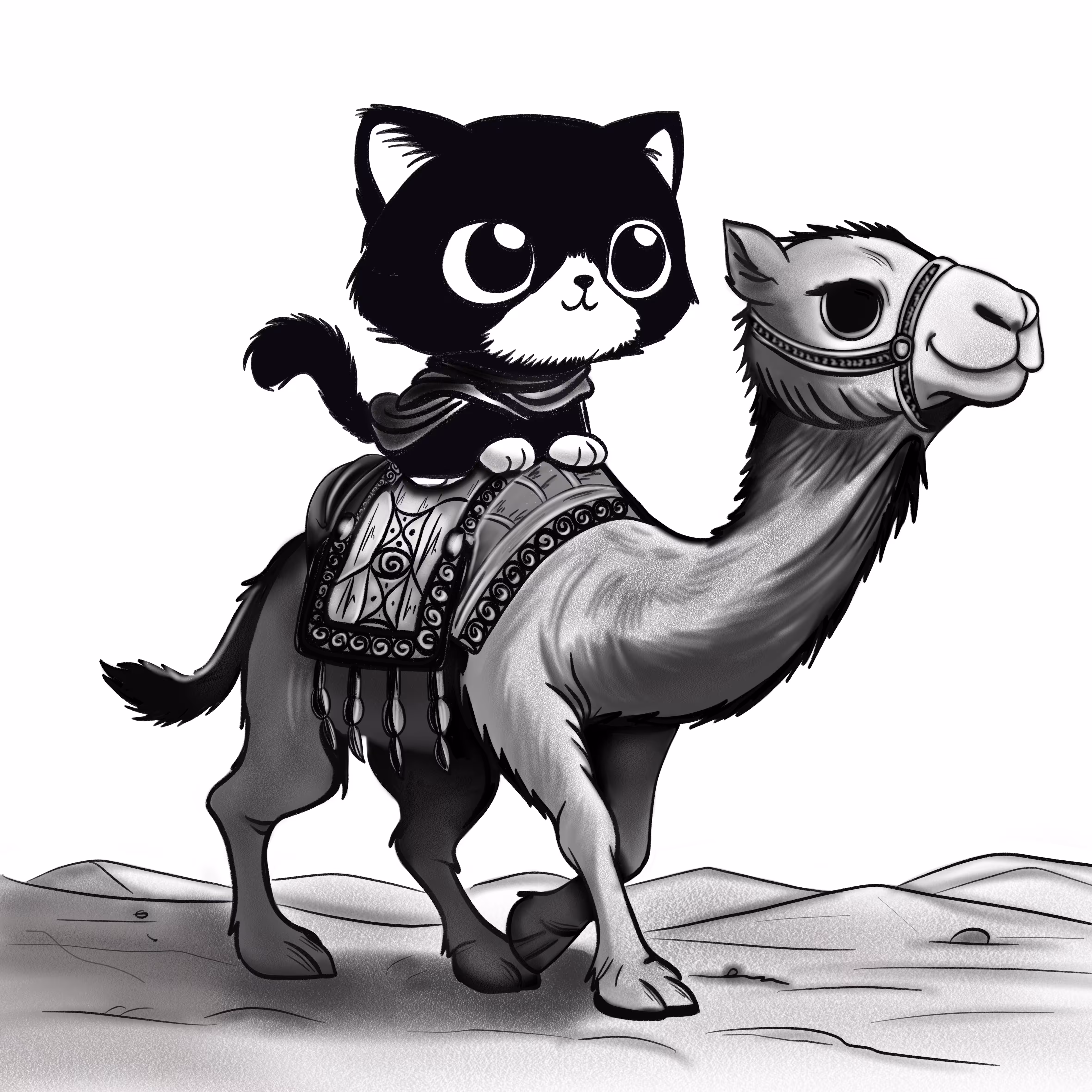 Inktober 2024: Nomadic