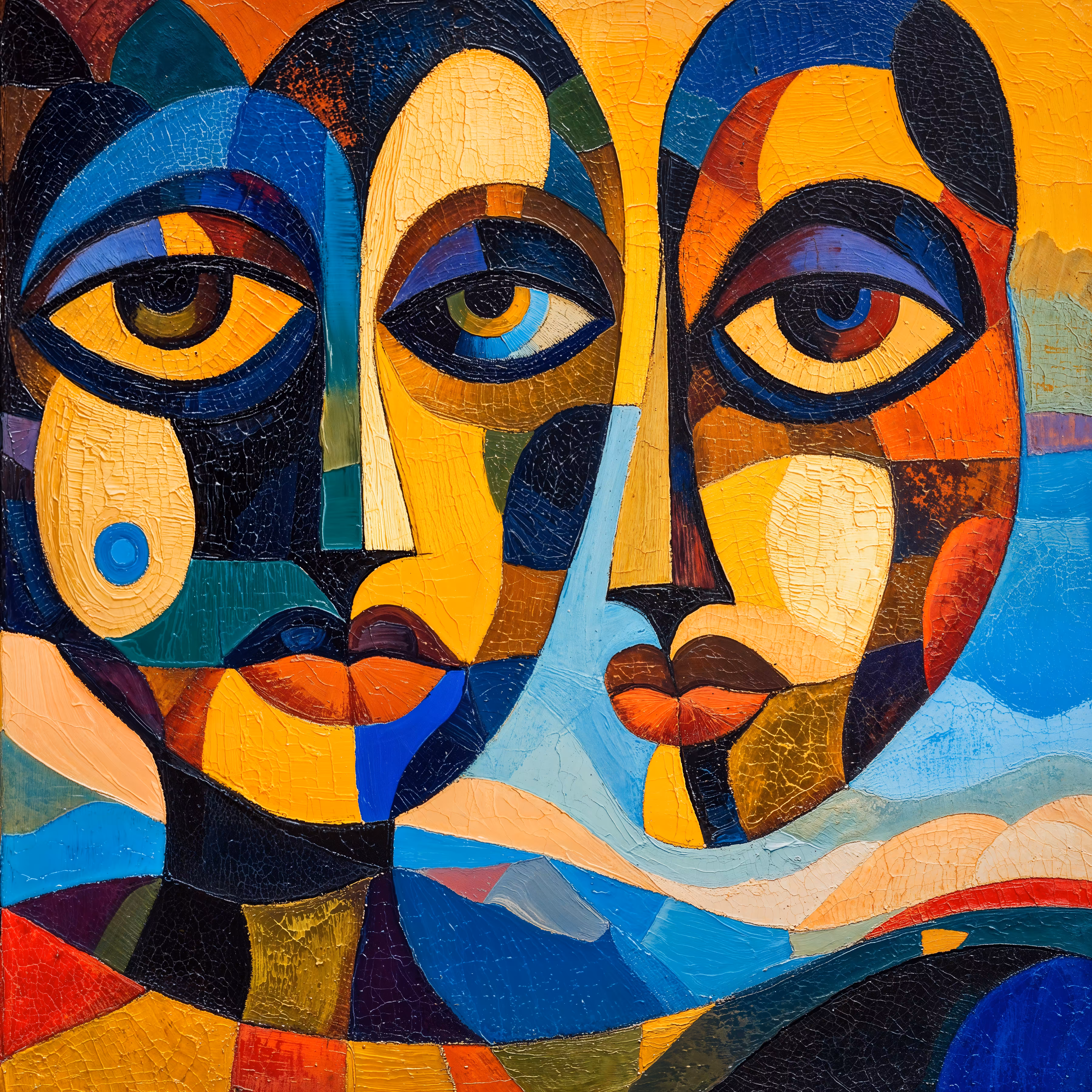 Abstract Cubist-Surrealist #3