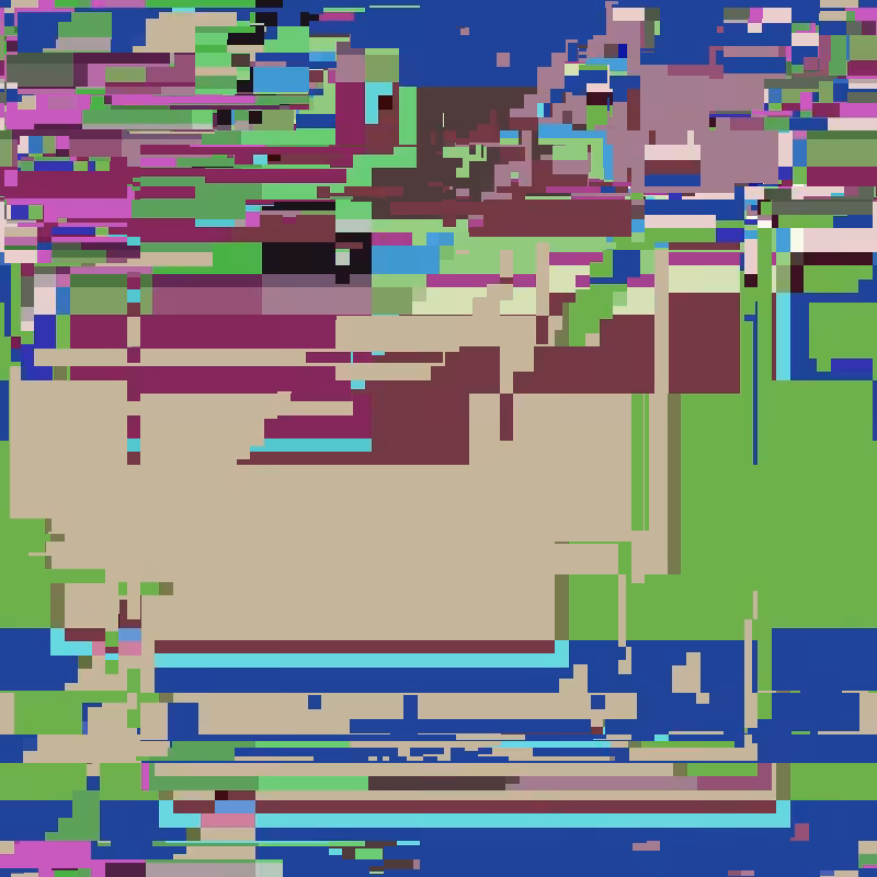 Cascade automata, pixel nature #35