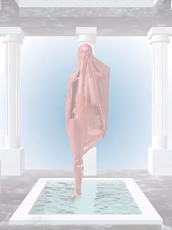 HeavenComputer: The Phone Calling Sealwax Red Woman #4082