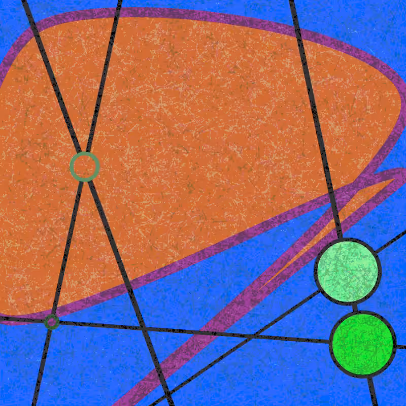 Midcentury Modern Martian Clock #26