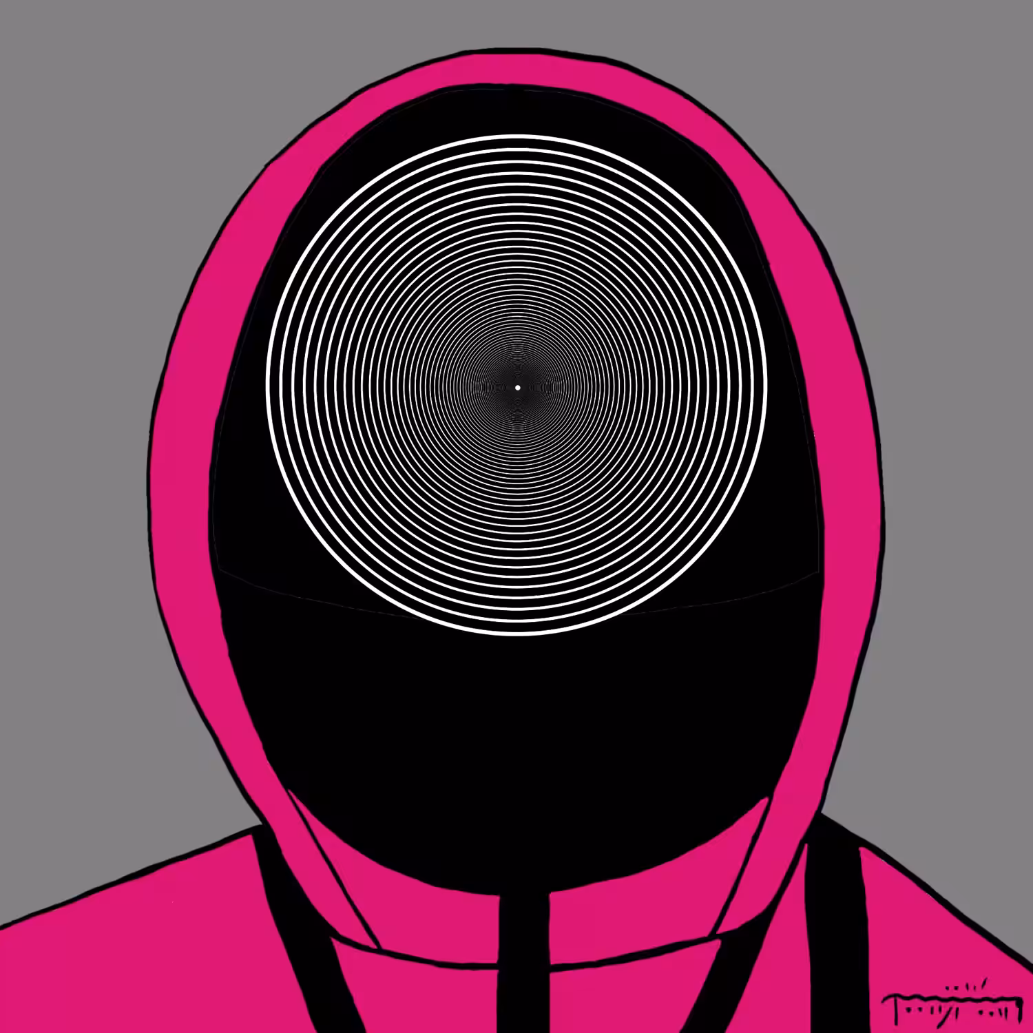 Moire and spinning