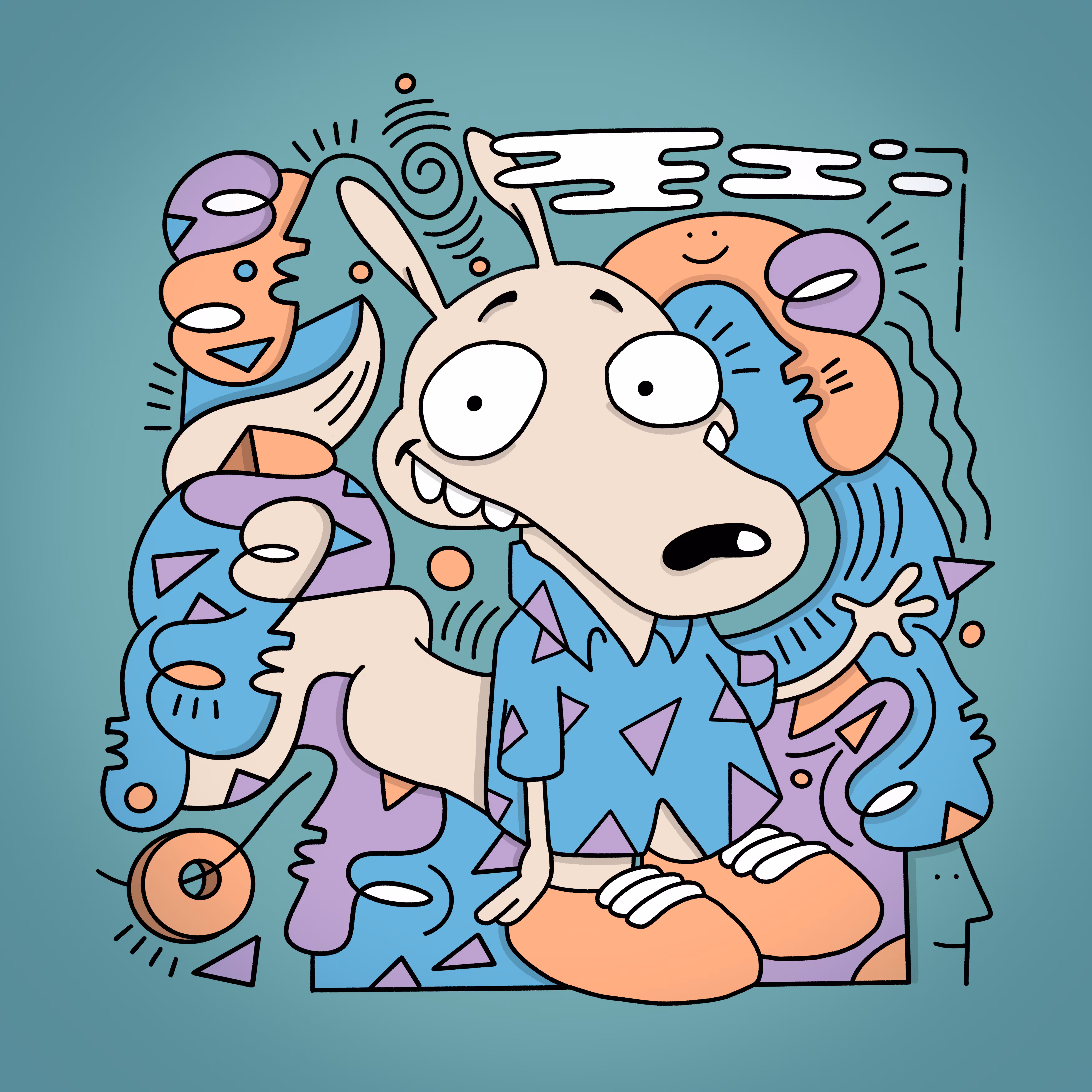 Rocko's Abstract Life
