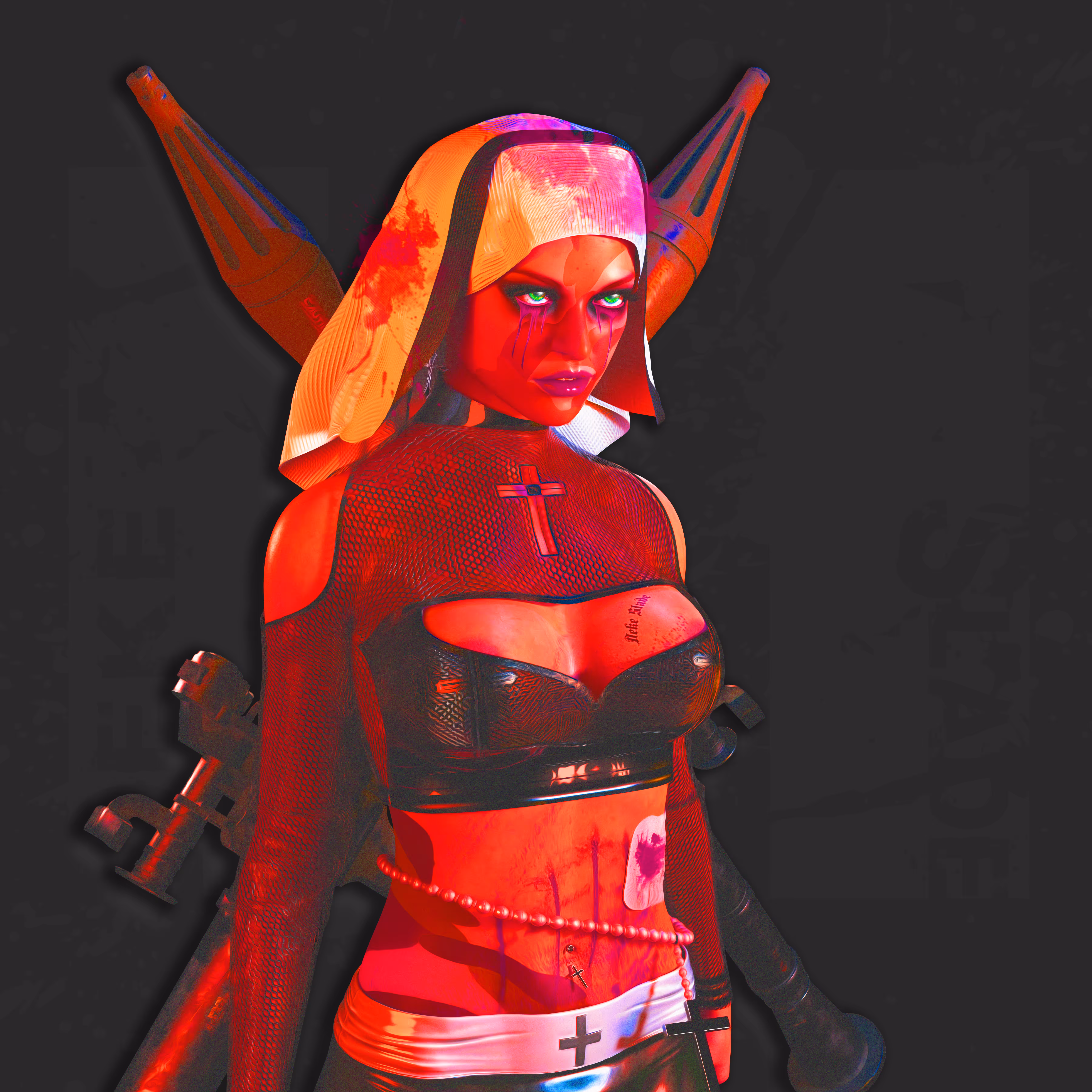 Sister Mary Stigmata Red
