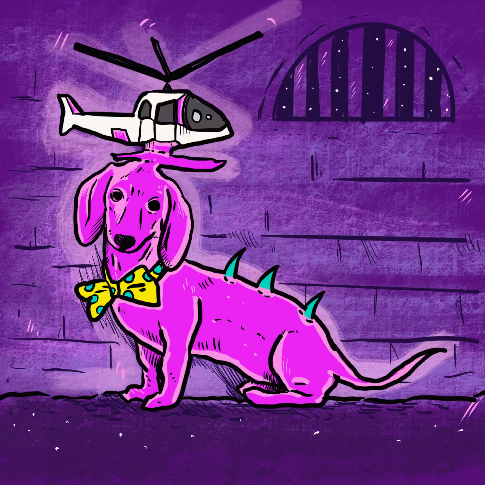 Chopper the Circus Pup