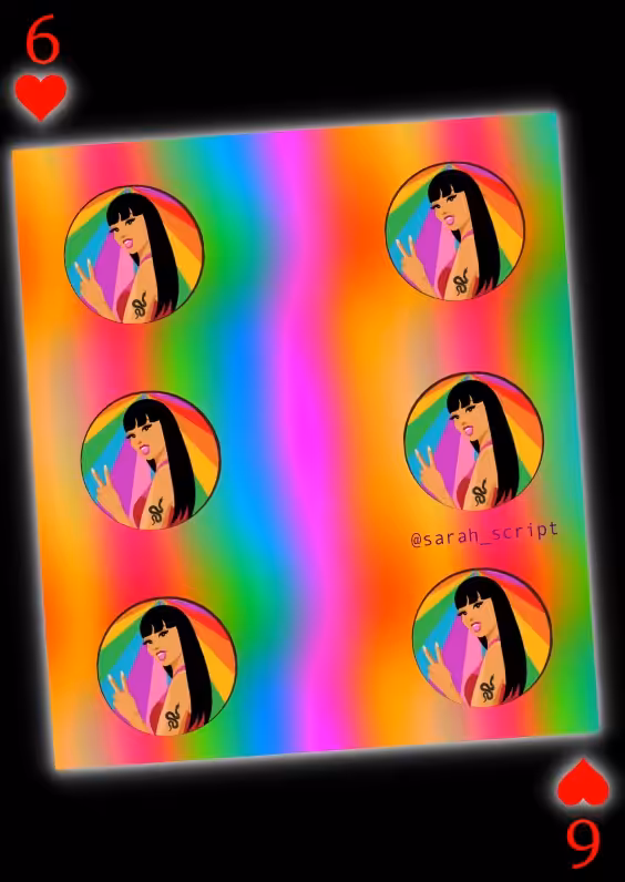 NFT CARDS 6 TRIBUTE TO @SARAH_SCRIPT