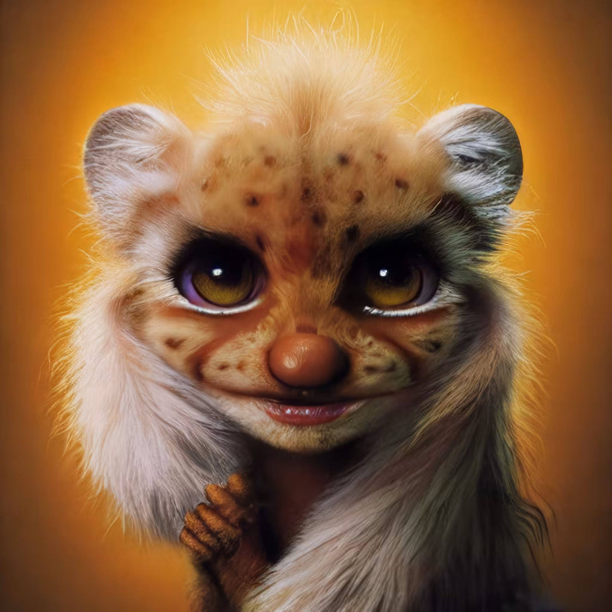 Adorable Furry Creature Collection: Furry Cheetah 0624