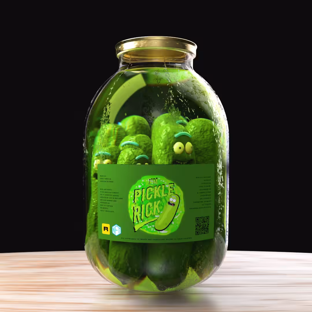 Canned Pickle Rick