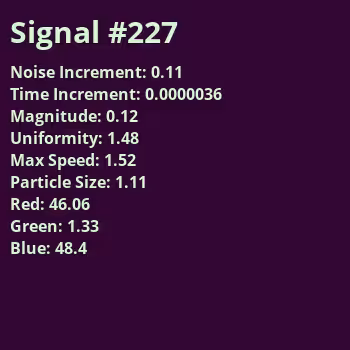 Signals in the Noise: Signal #227