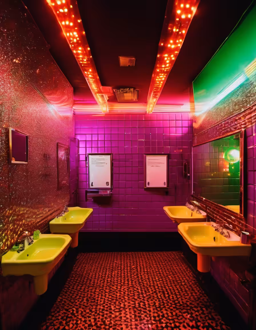 Club Restrooms With Threatening Auras #8