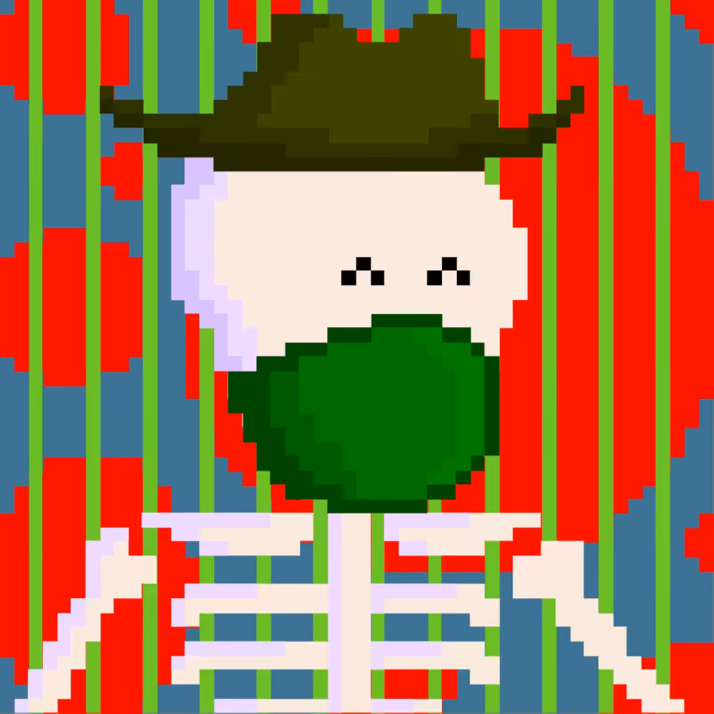 PIXEL SKULLETTI 1 #62
