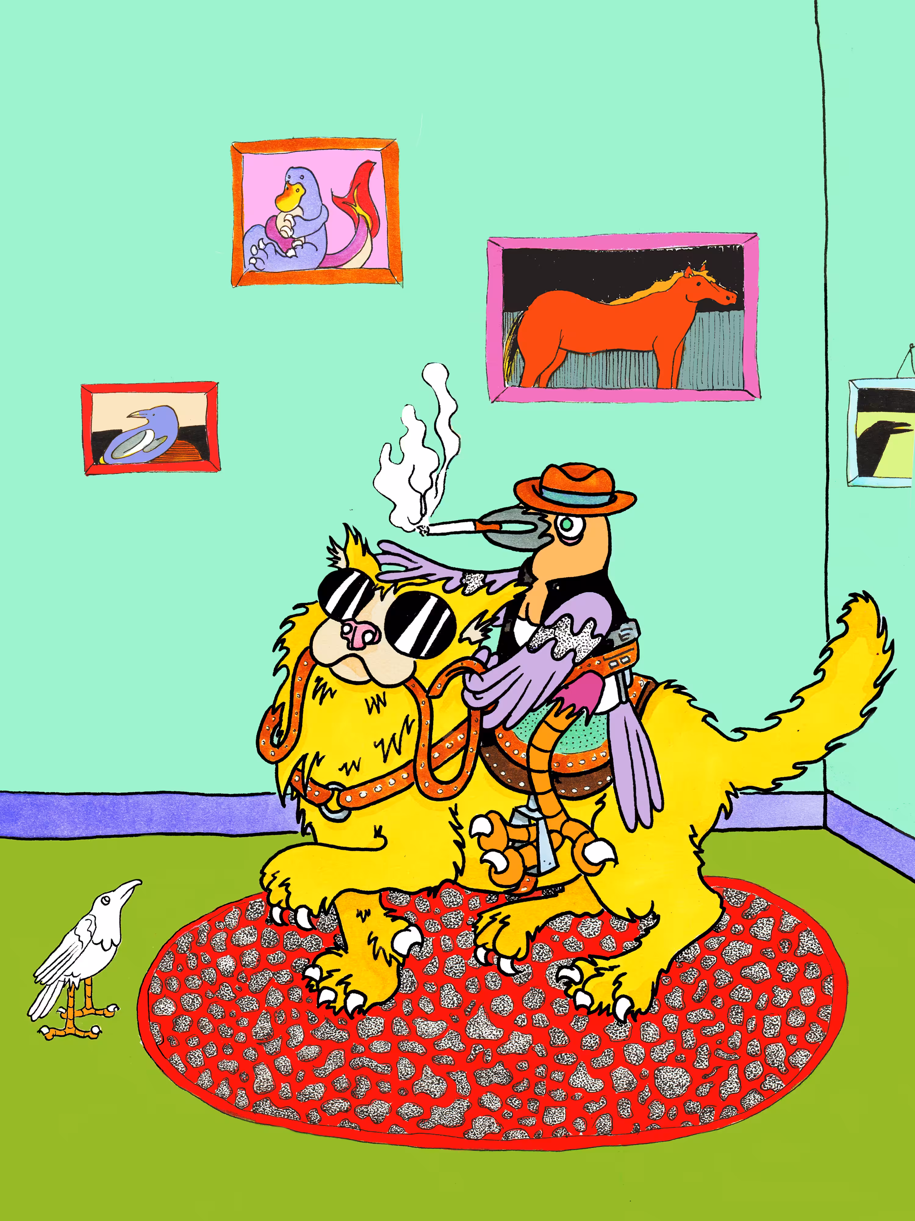 Yellow Horse