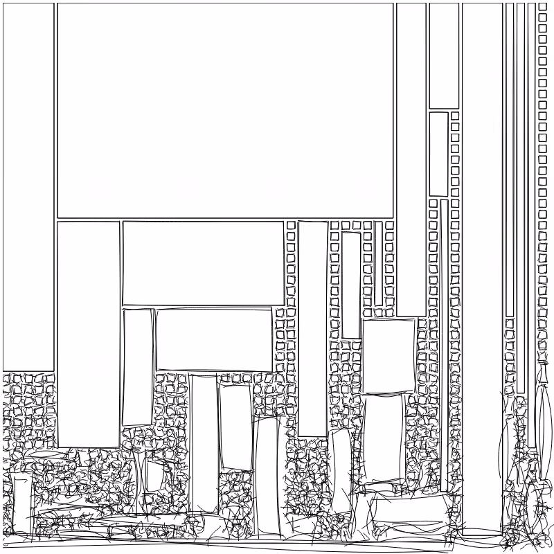 Strips layouts - rougher #8