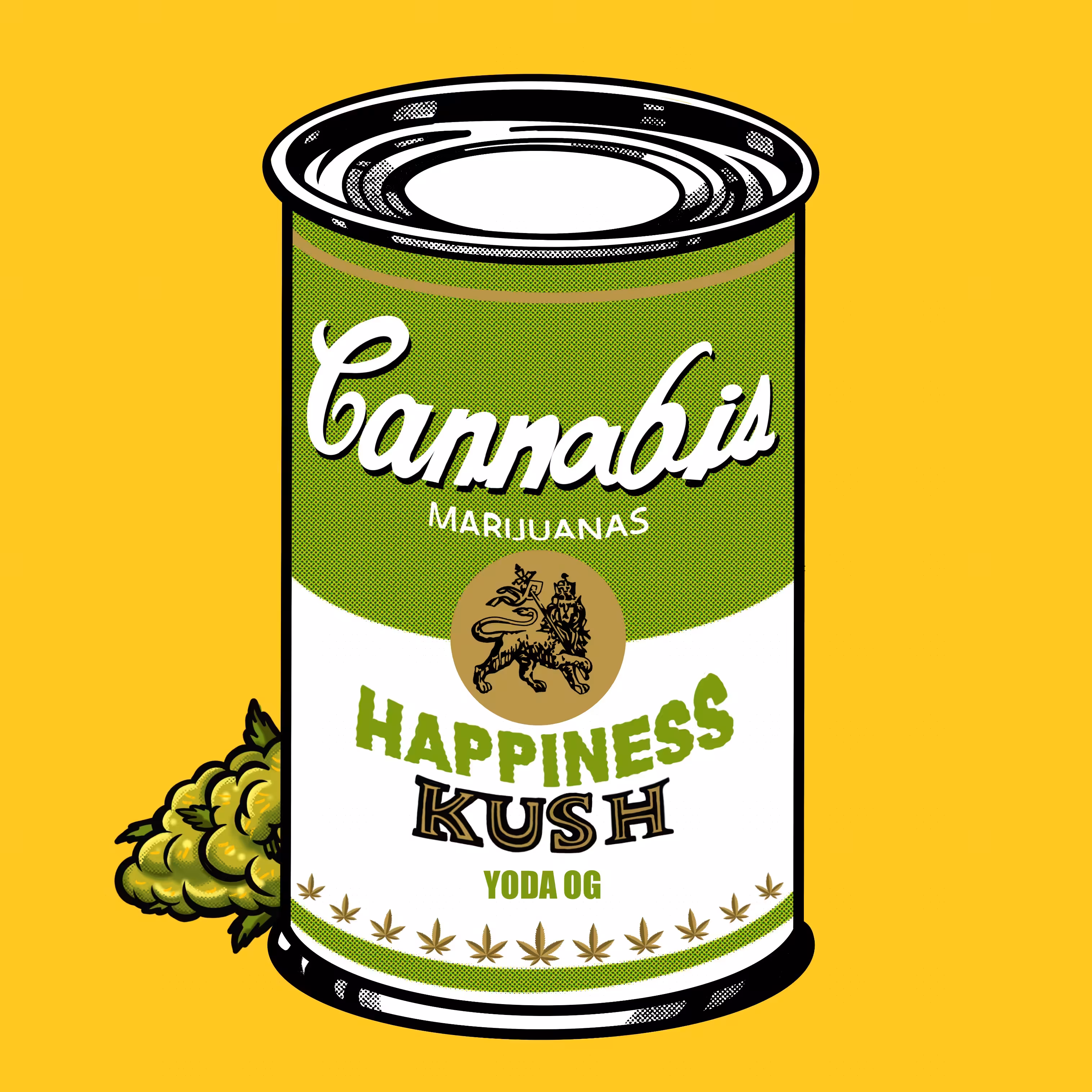 HAPPINESS CAN - YODA OG