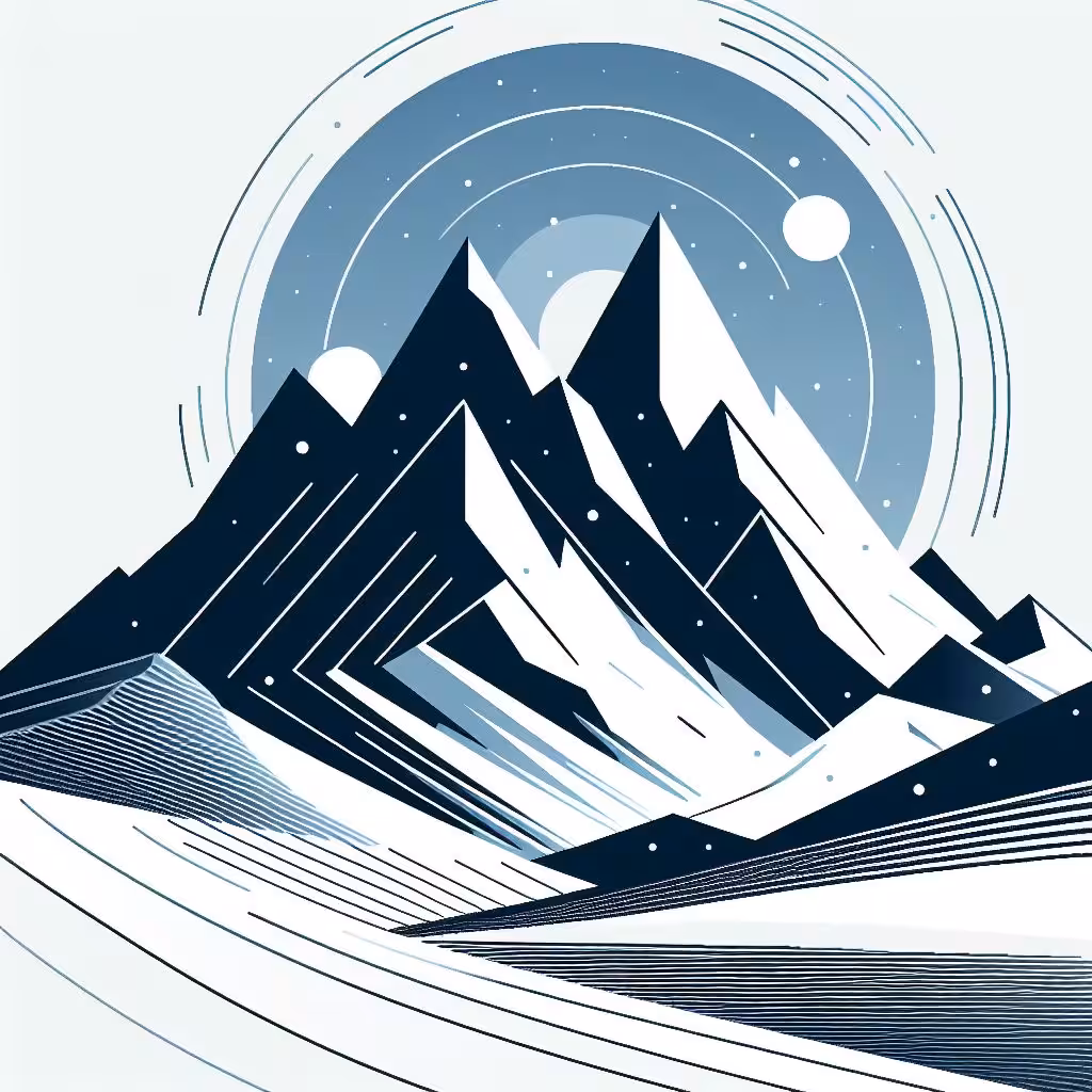 Frosty mountains #4