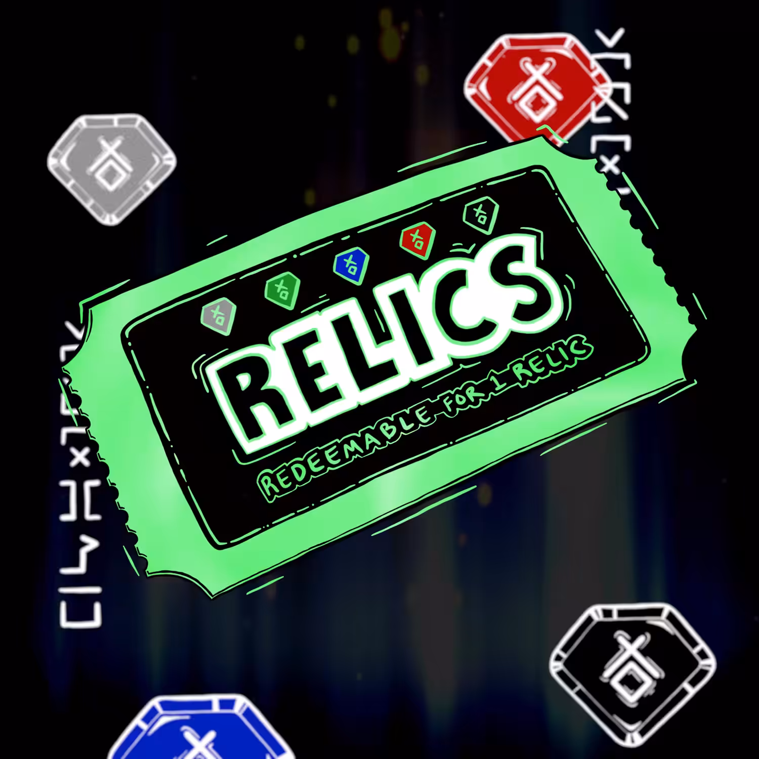RELICS Ticket - Monstercat Collectors #251/750