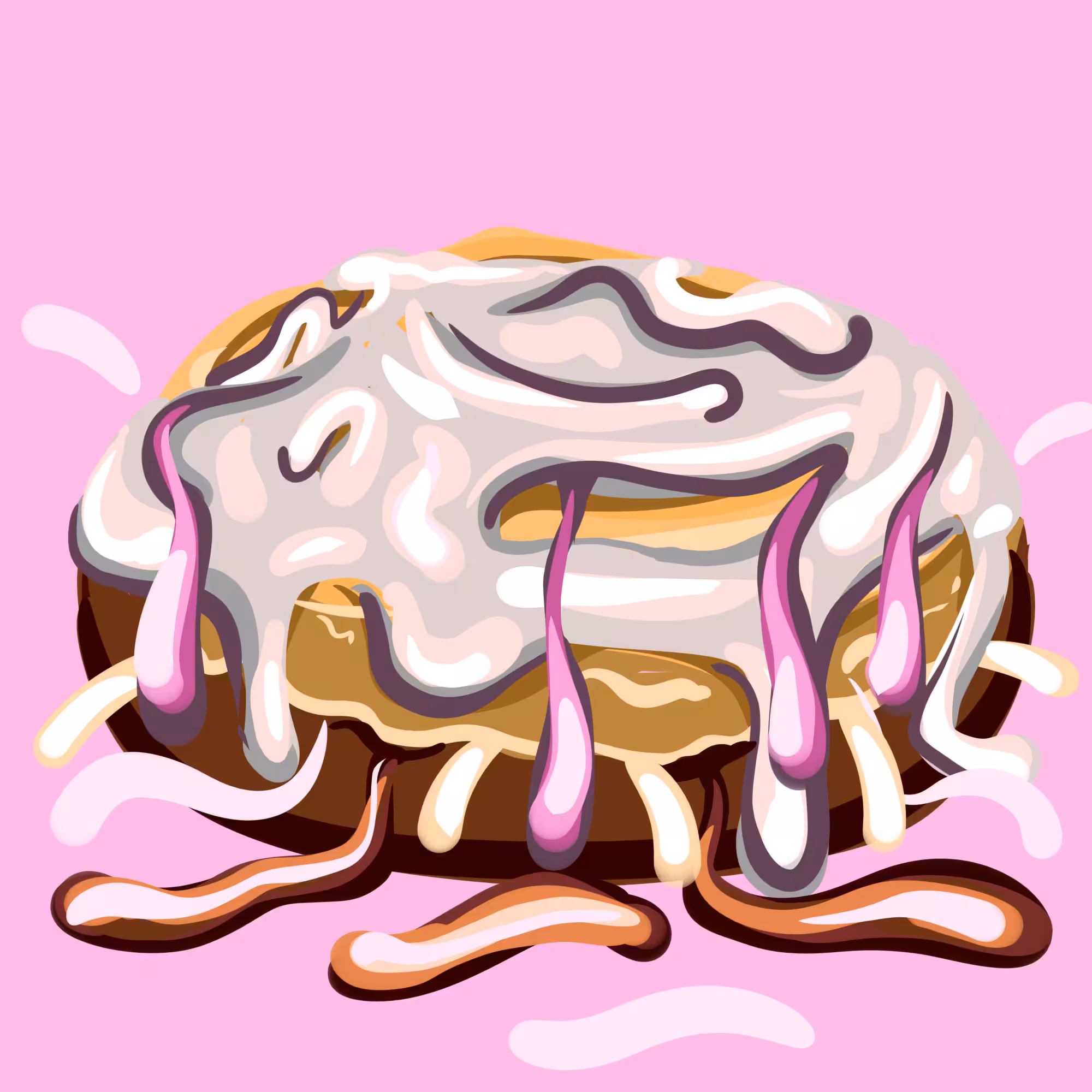 Drip Sweets 10, Donut Pink Milk